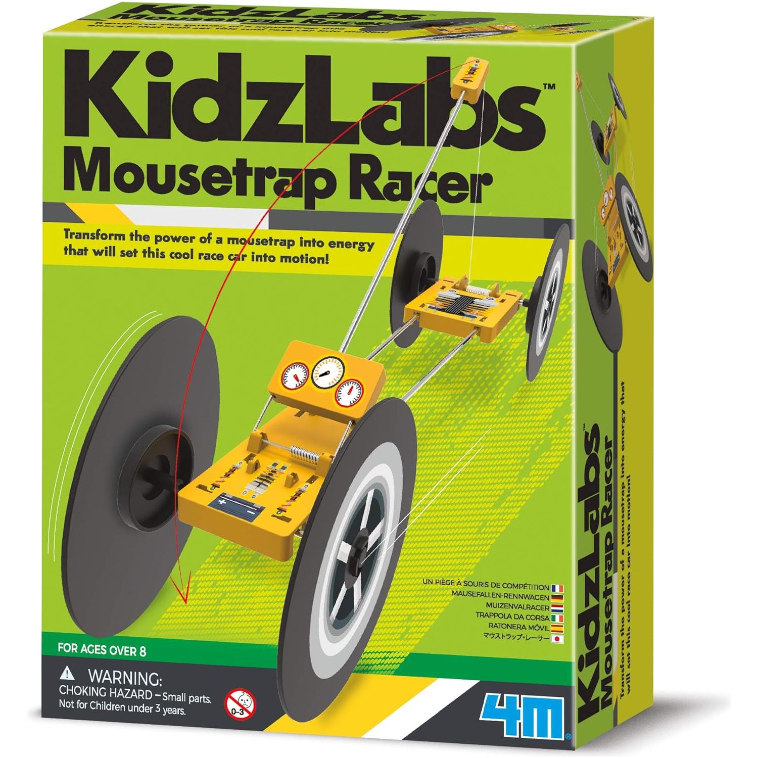 4M KidzLabs - متسابق مصيدة الفئران