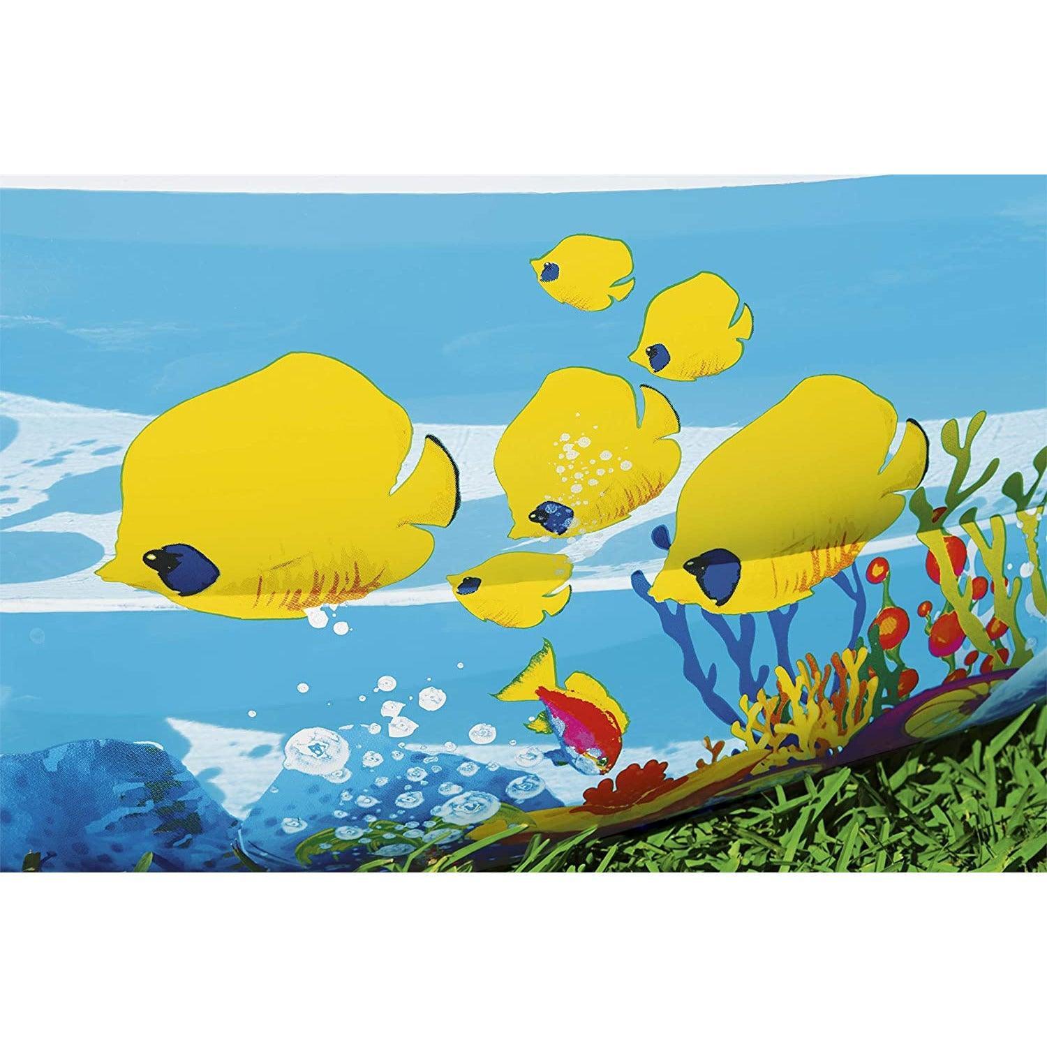 Bestway 54118 Sea Creatures-Printed Inflatable Swimming Pool - BumbleToys - 5-7 Years, 8-13 Years, Bestway, Boys, Floaters, Girls, Sand Toys Pools & Inflatables
