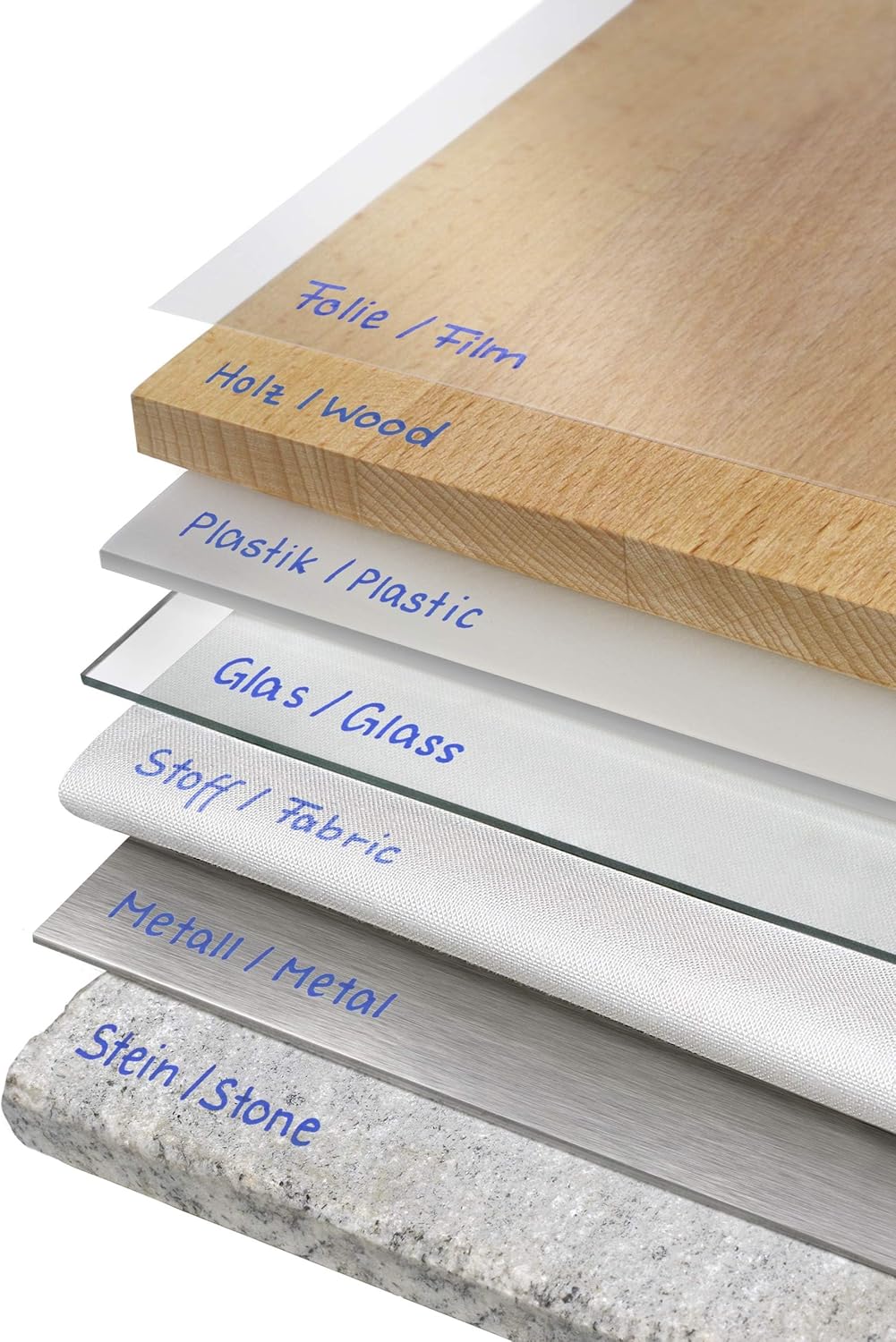 Faber-Castell 1525 Multimark Permanent Marker, Assorted - Set of 4 - Medium