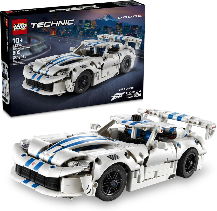 LEGO Technic Dodge Viper GTS-R Sports Car 42234 Building Toys