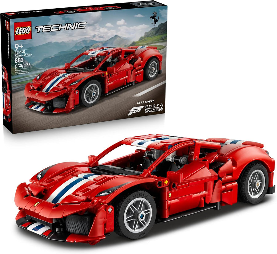 LEGO Technic Ferrari 488 Pista Car 42235 Building Toys
