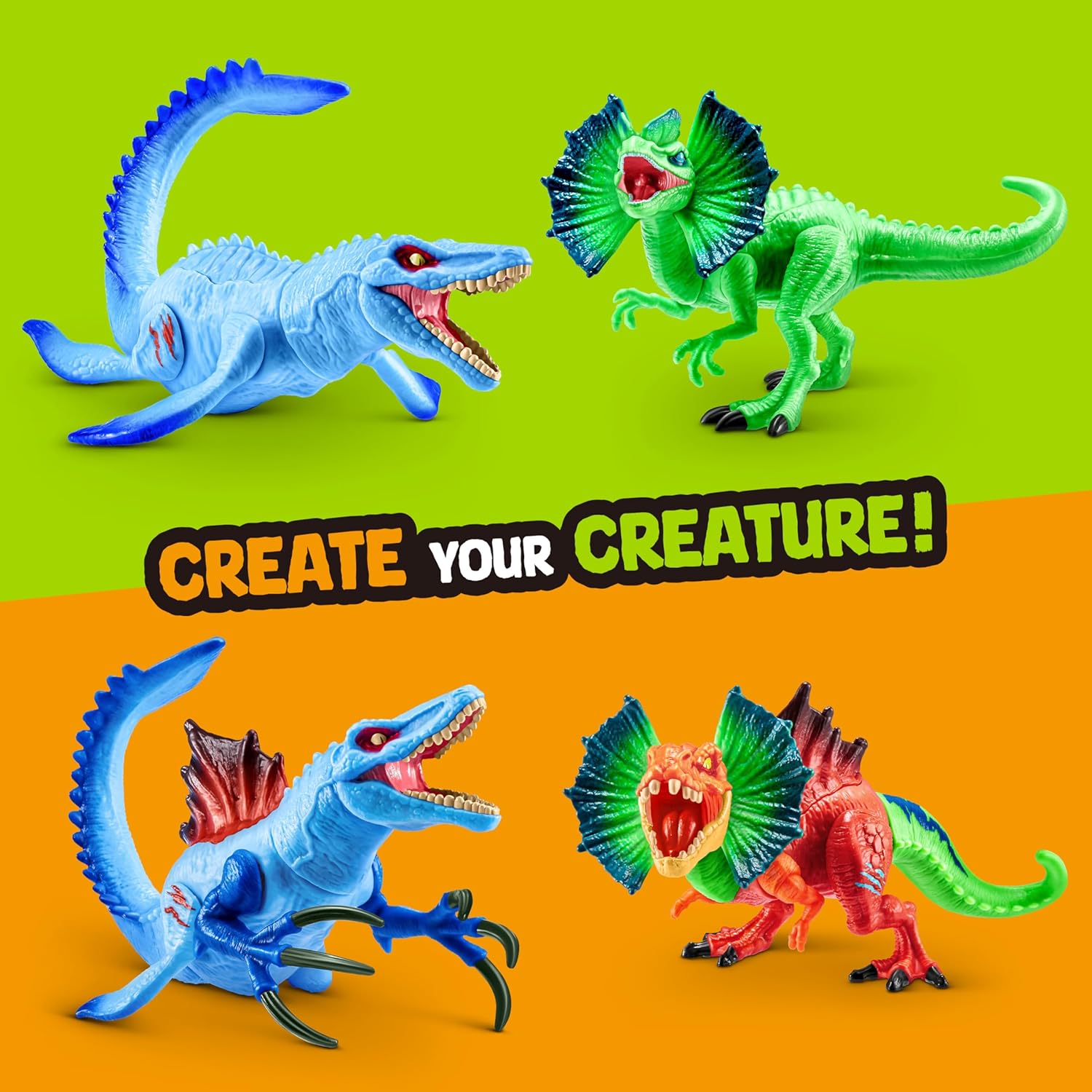 5 Surprise Dino Mix & Match Toy Collectible Mini's by ZURU