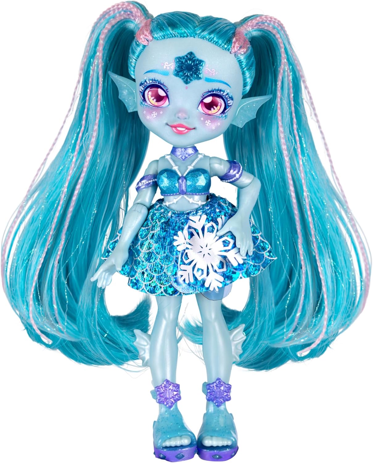 Magic Mixies Pixlings Shimmerverse Series, Create & Mix Magic Potion to Magically Reveal Marena The Ice Mermaid