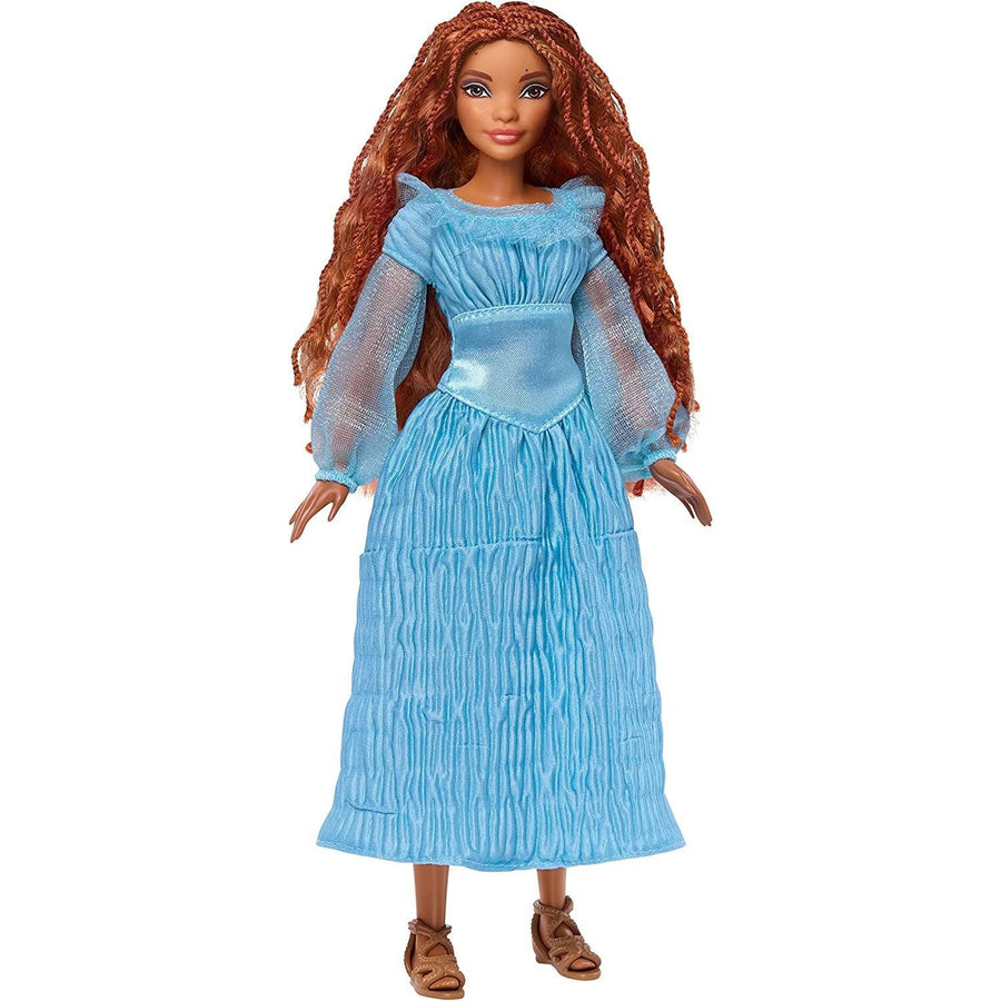 Disney the Little Mermaid Ariel Fashion Doll on Land In Signature Blue Dress