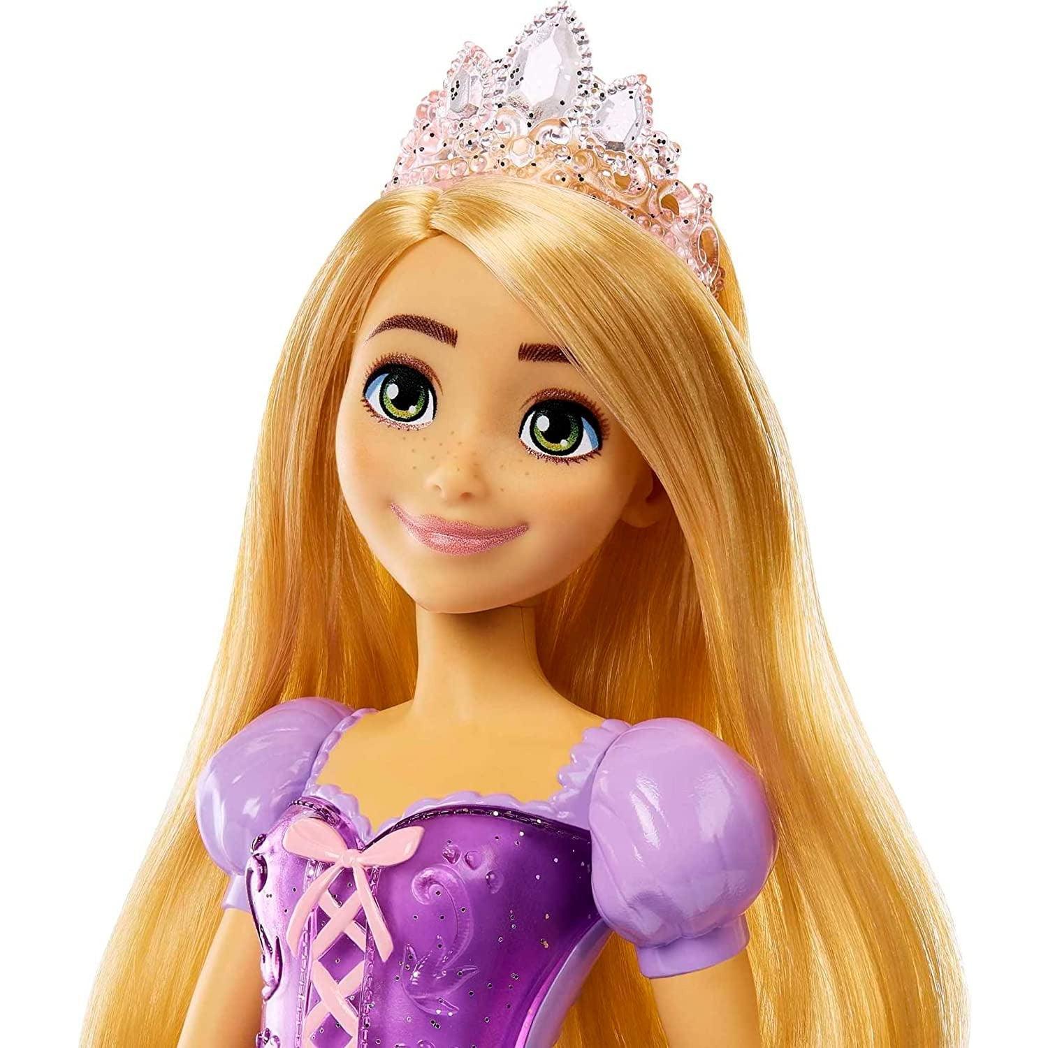 Mattel Disney Princess Rapunzel Fashion Doll, Sparkling Look with Blonde Hair, Blue Eyes & Tiara Accessory - BumbleToys - 5-7 Years, Boys, Disney Princess, Fashion Dolls & Accessories, Girls, Pre-Order