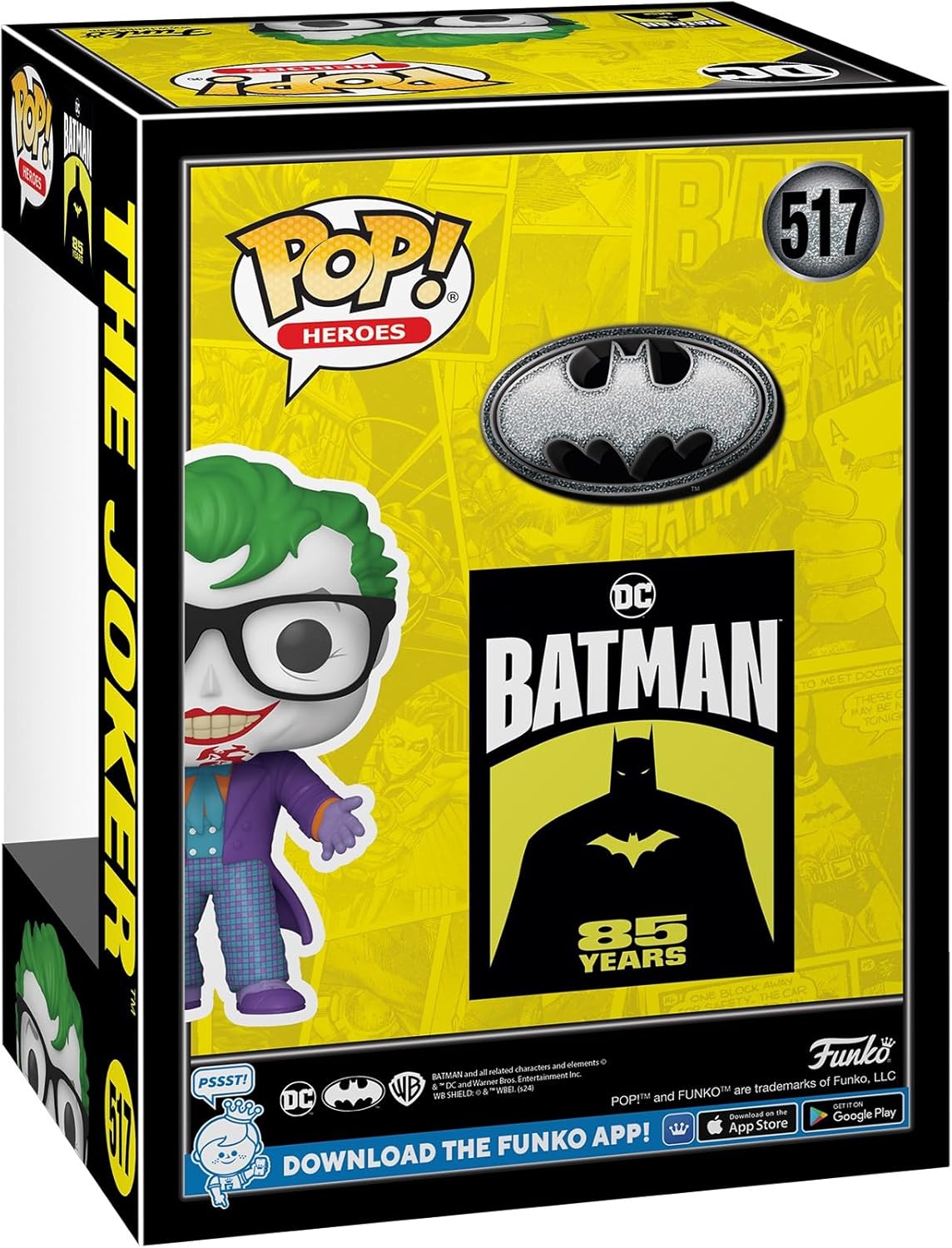 Funko Pop! Super Heroes DC Batman 85th Anniversary - The Joker with Teeth