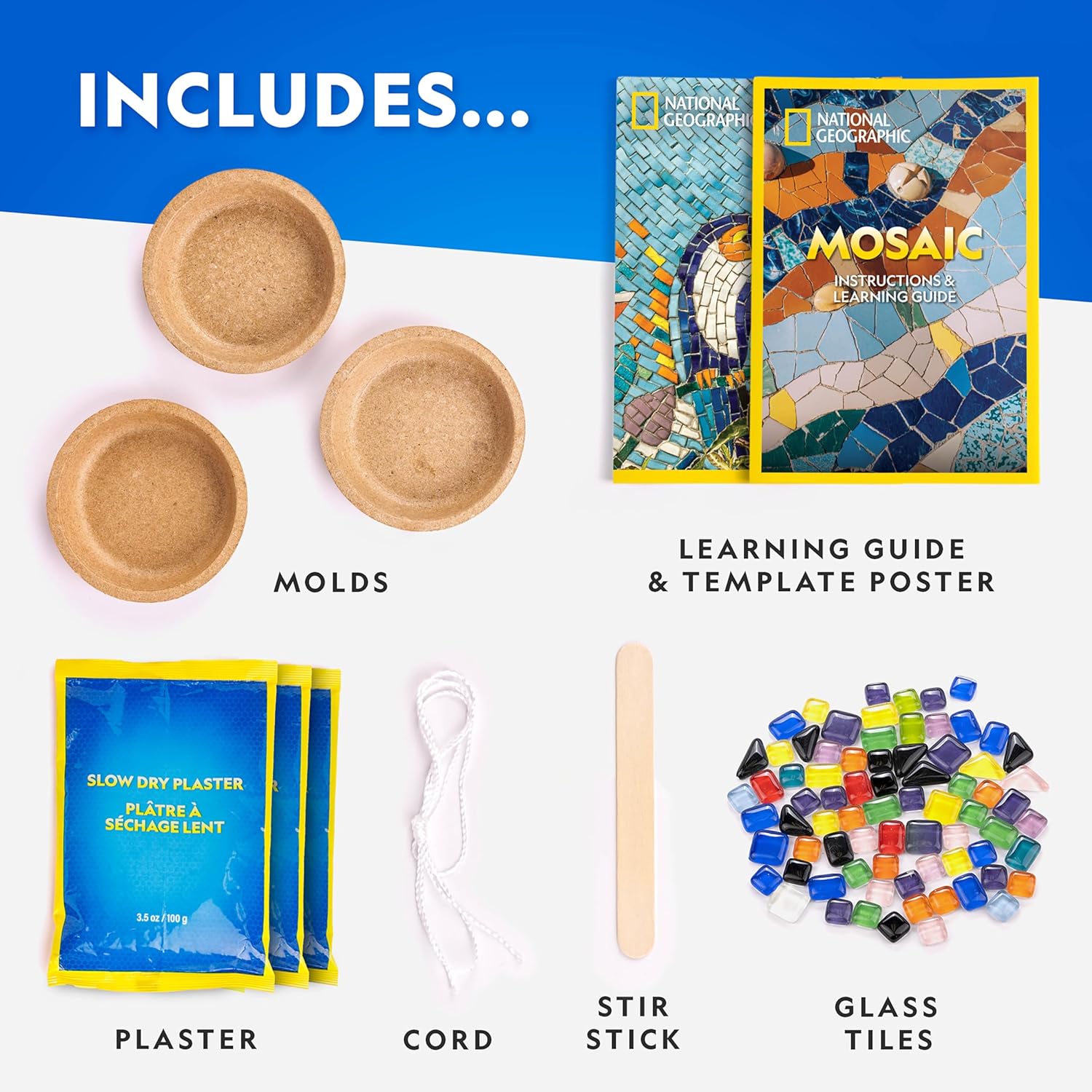 National Geographic - Mosaic Craft Kit