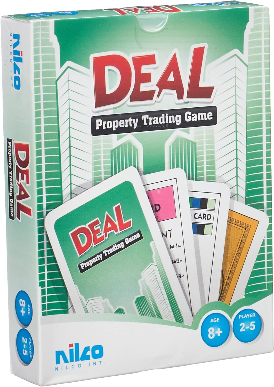 Nilco 3189 Deal Property Trading Card Game