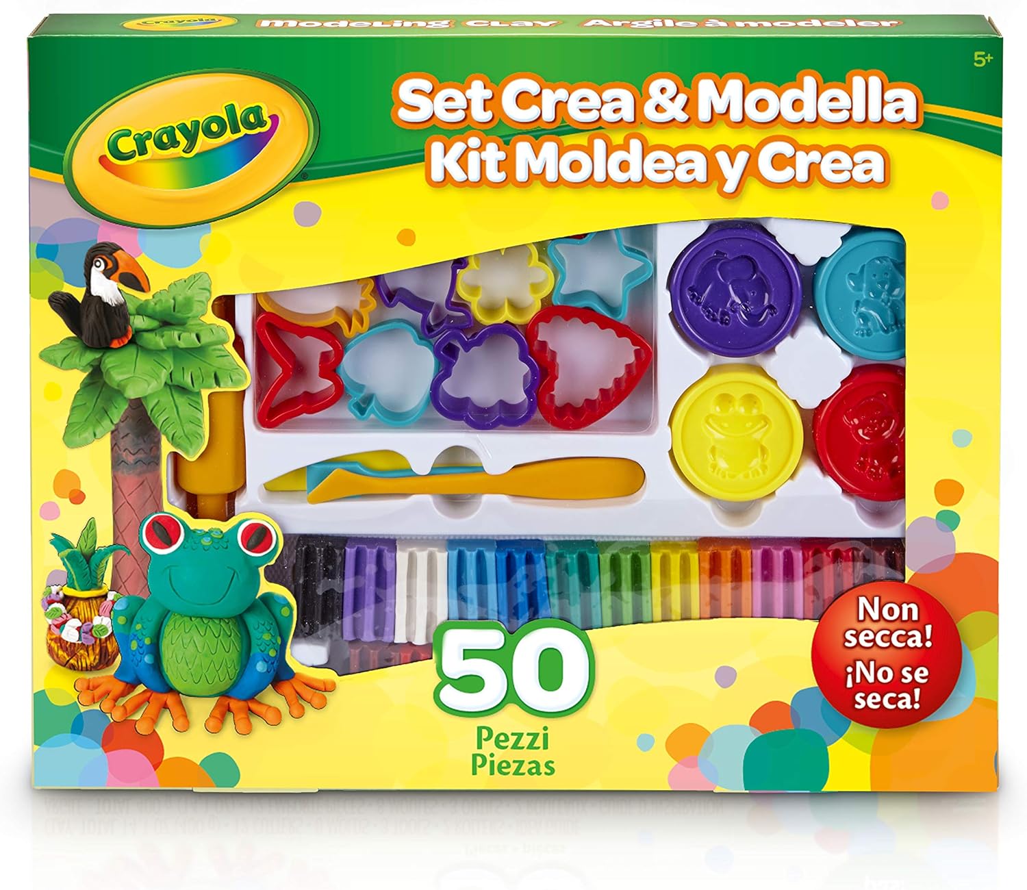 Crayola Modeling Clay Deluxe Kit 50Pcs