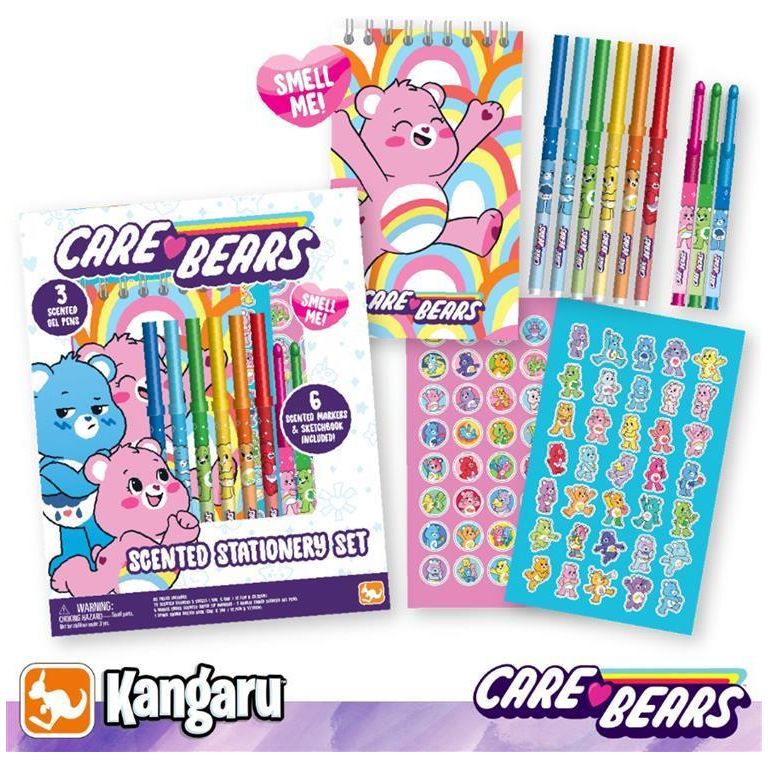 Kangaru Scented Stationery Set Care Bears