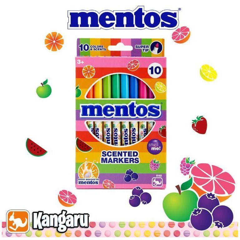 أقلام تحديد كانجارو مينتوس المعطرة - 10 قطع