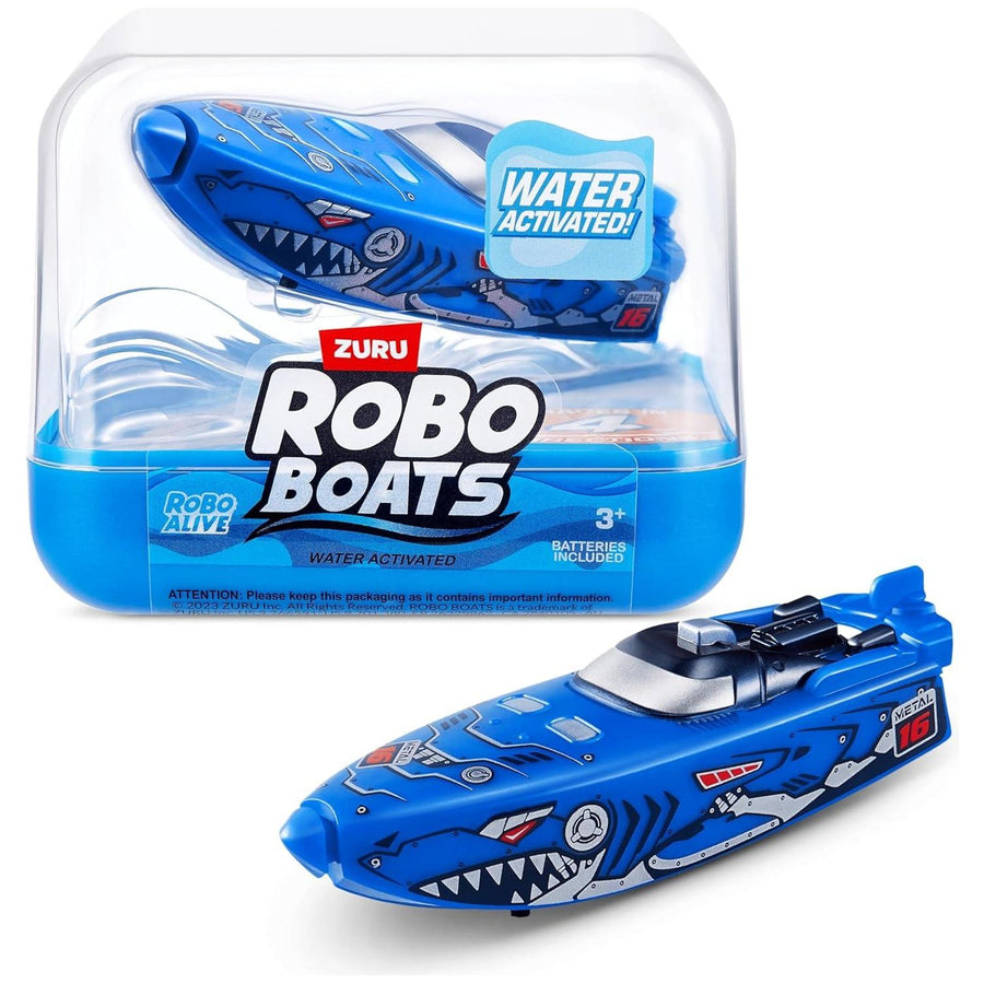 ZURU S001-Robo Alive Series 1 Robotic Boats - Blue