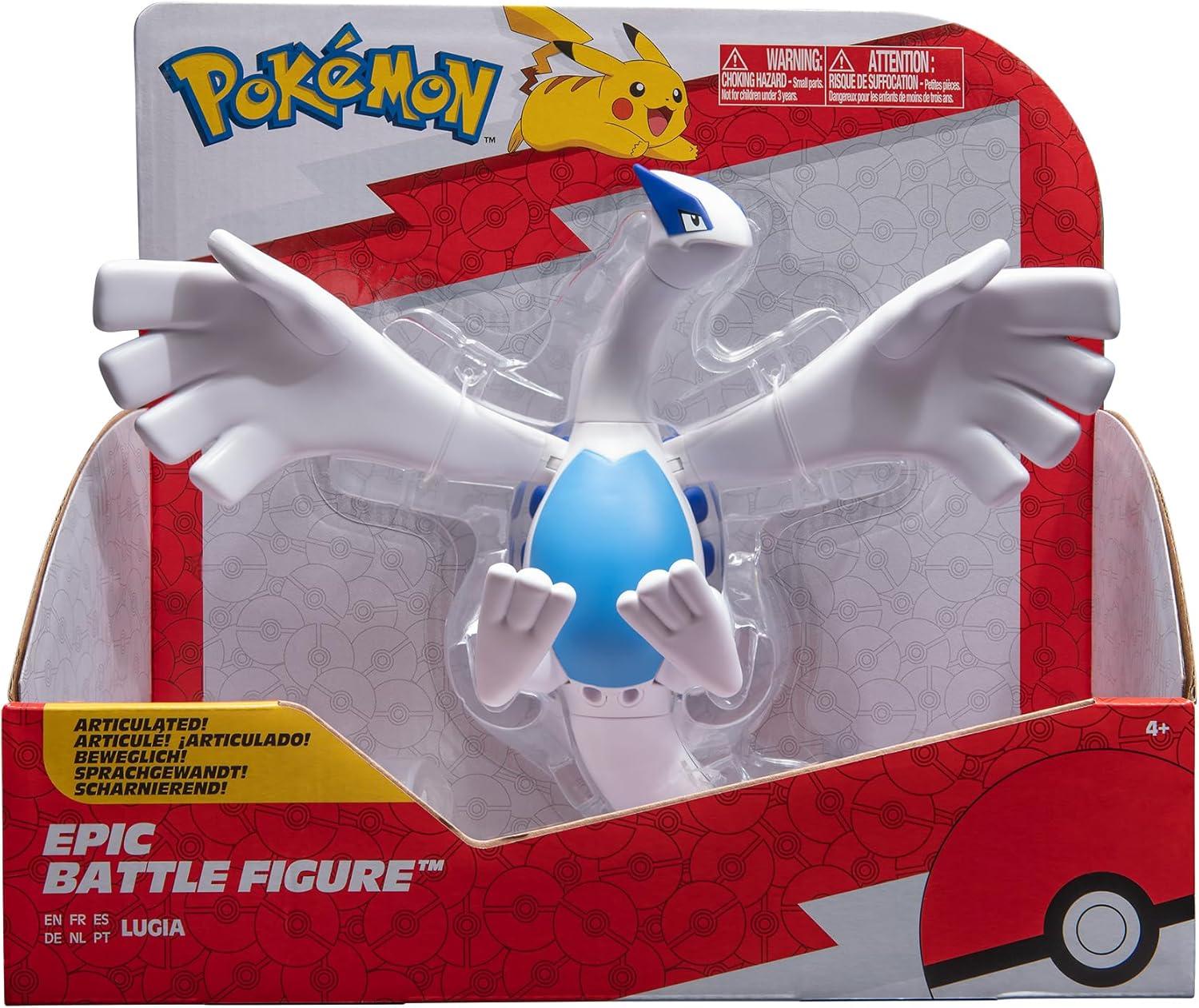 Pokémon Lugia Epic Battle Figure with Flight Stand - 12 inch