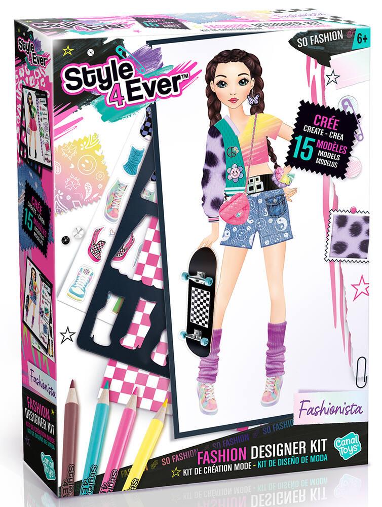 مجموعة أدوات التصميم Style 4 Ever من Canal Toys