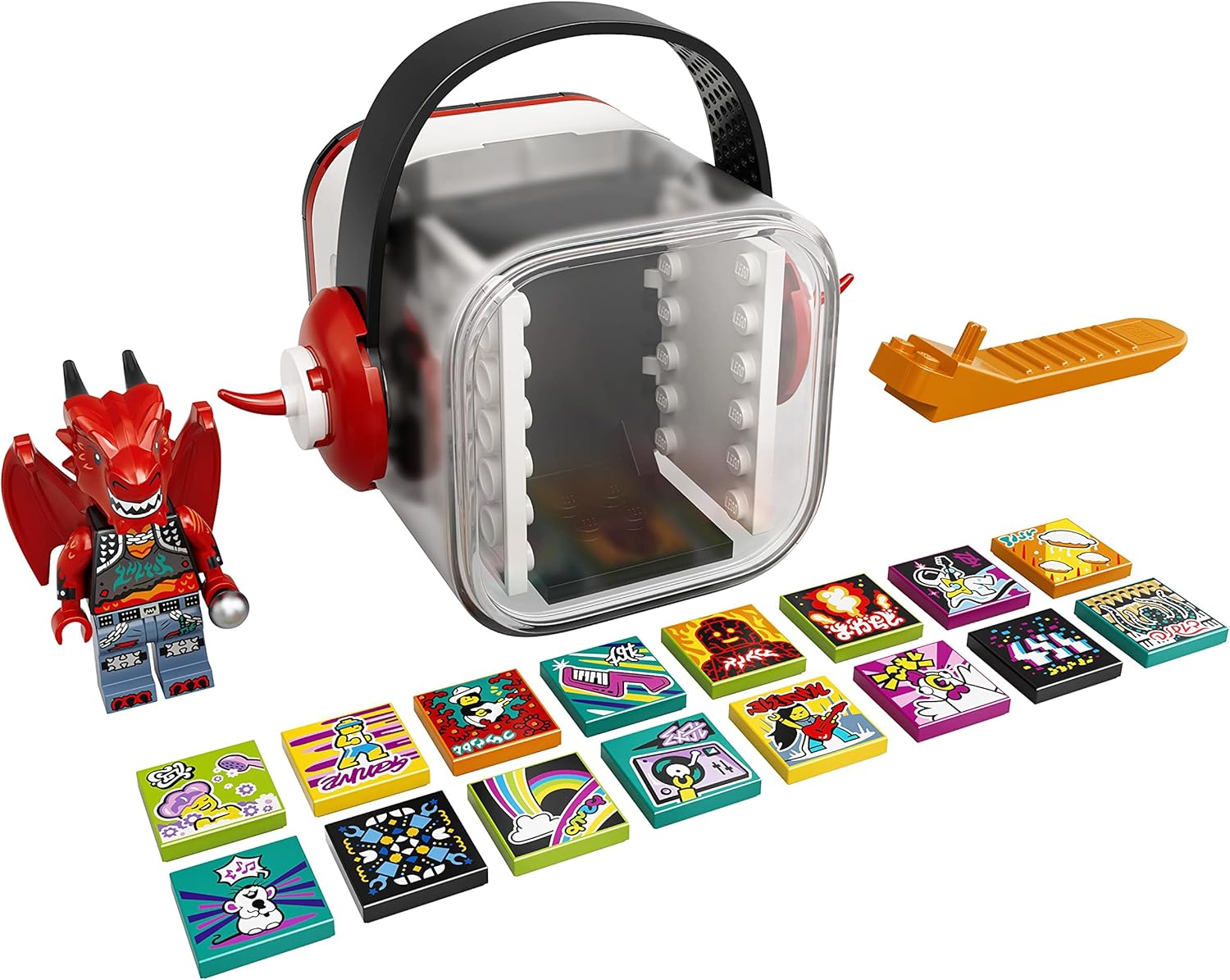 LEGO 43109 VIDIYO Metal Dragon BeatBox Music Video Maker Musical Toy for Kids, Augmented Reality Set with App-Large