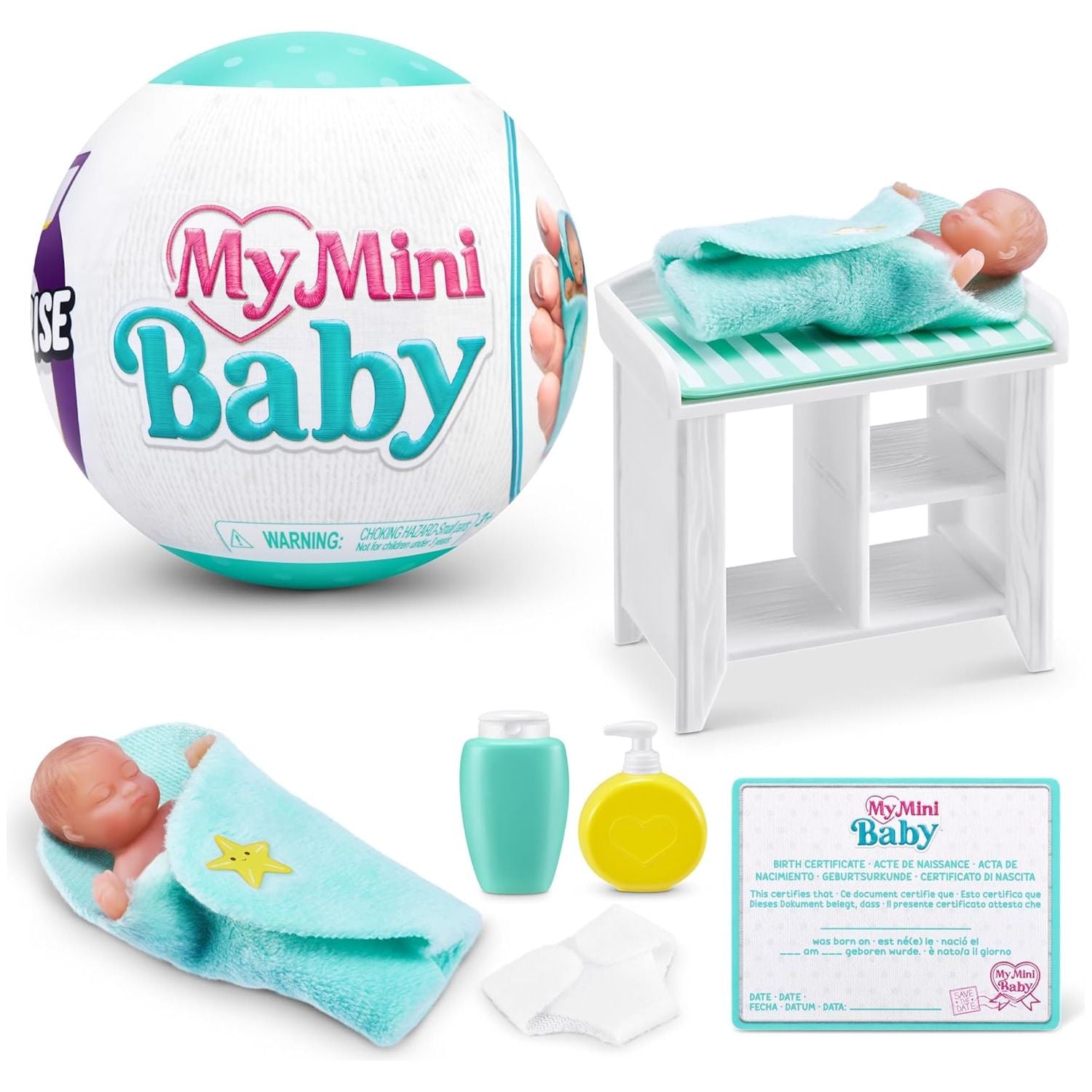 Zuru 5 Surprise My Mini Baby Series 1 Mystery Pack