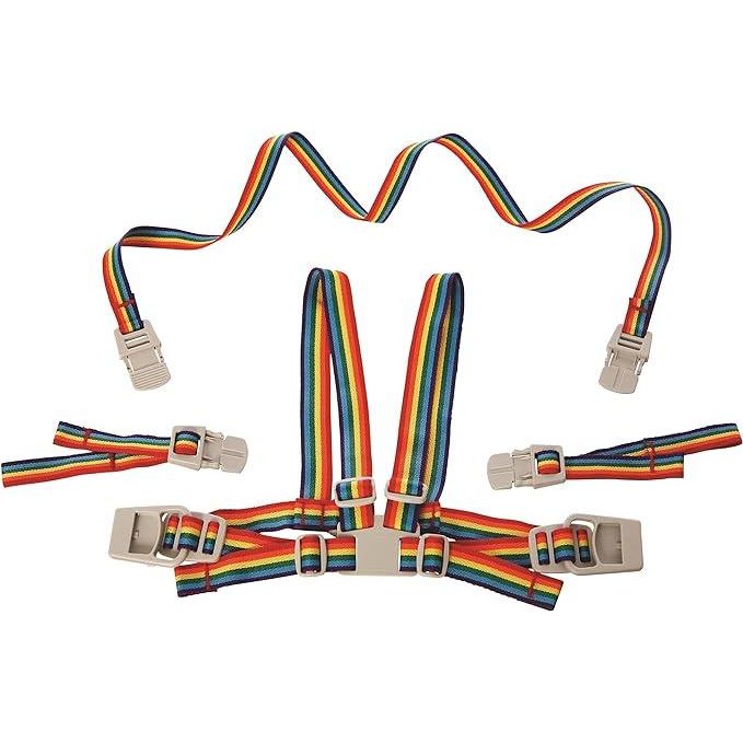 Dreambaby F203 Safety Harness & Reins - Rainbow 18+ months