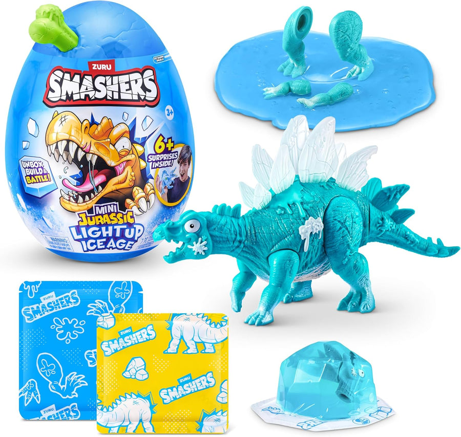 Smashers Mini Jurassic Light Up Ice Age Egg (Spinosaurus) by ZURU