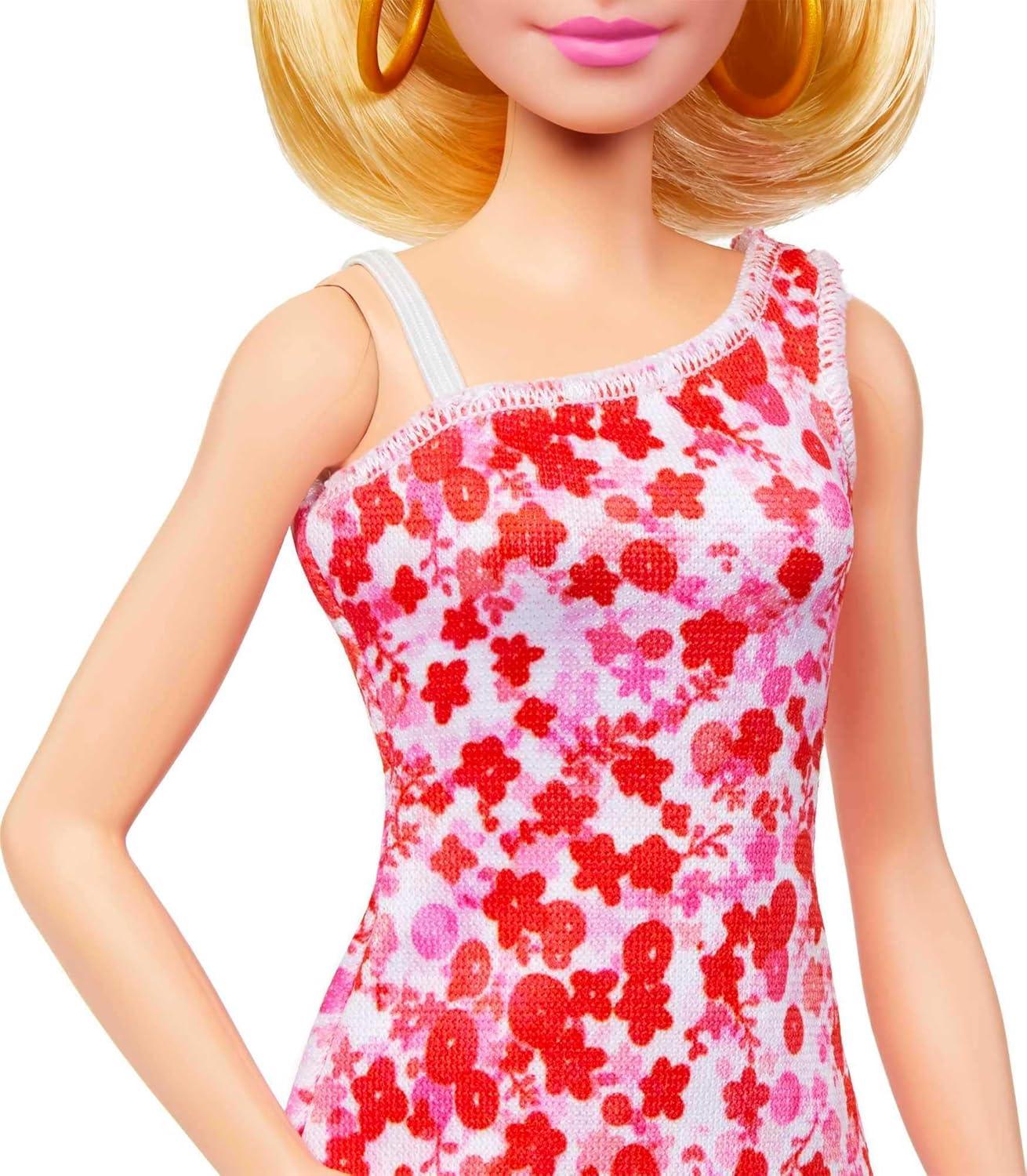 Barbie Fashionistas Doll #208: Barbie Doll With Down Syndrome Wearing Floral Dress - Official Barbie Toy BumbleToys Barbie Fashionistas Doll #208: Barbie Doll With Down Syndrome Wearing Floral Dress - Official Barbie Toy BumbleToys