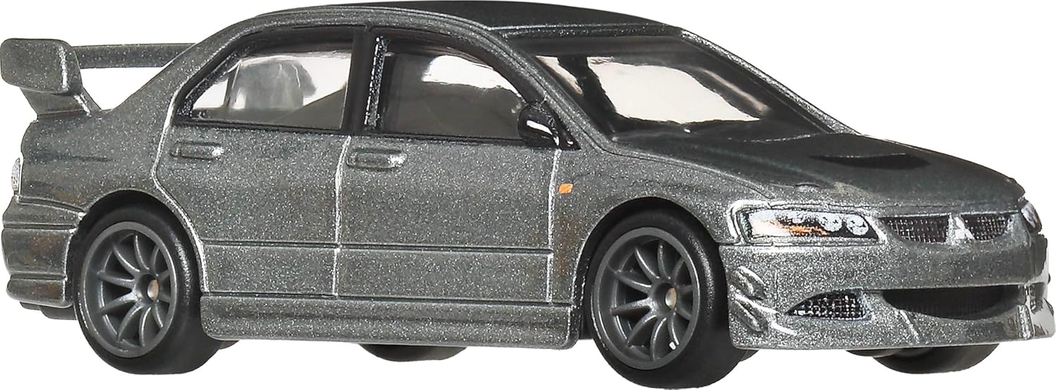 Hot Wheels Premium Car Culture Collectible Toy Car, 1:64 Scale Die-Cast Mitsubishi Lancer Evolution IX