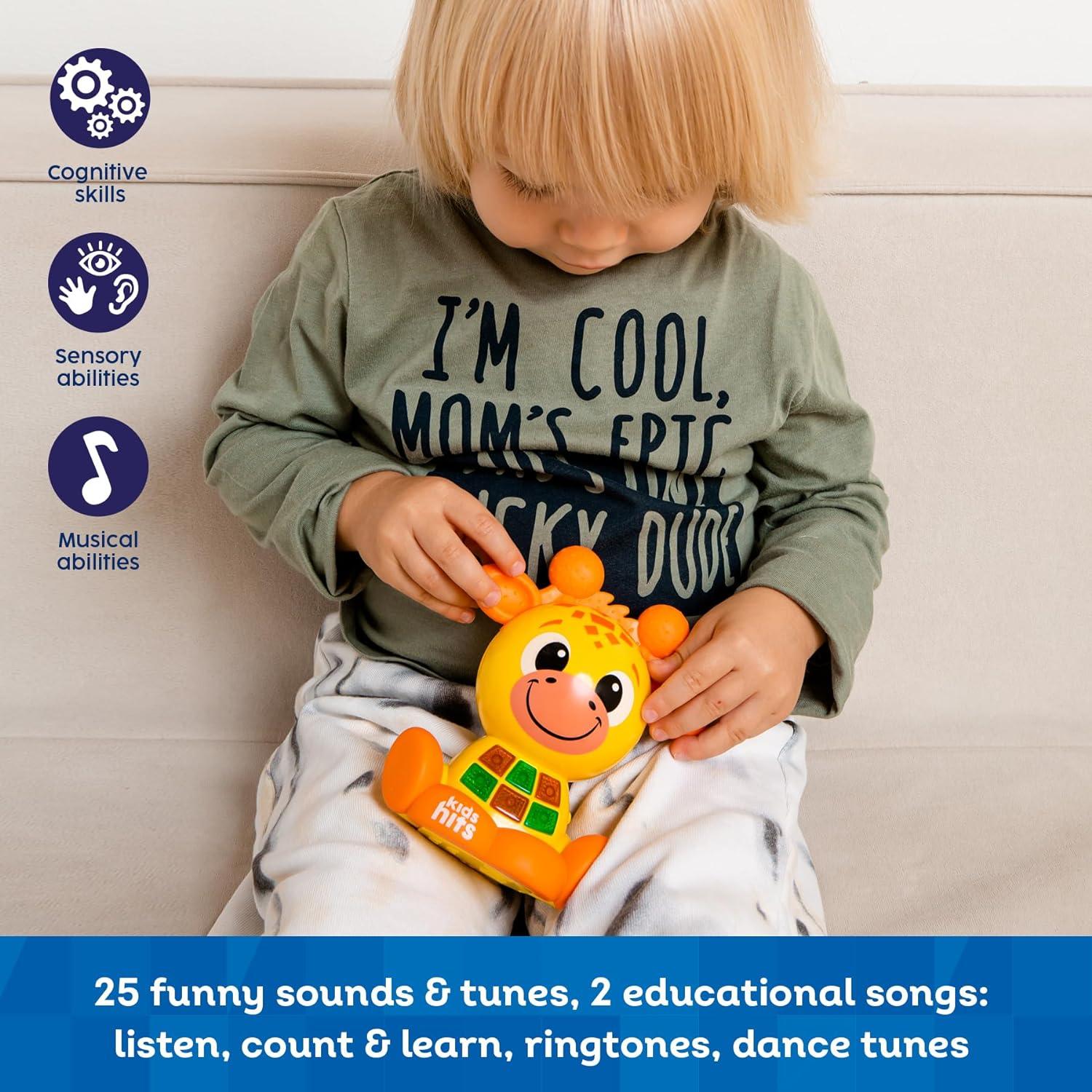 الأطفال يضربون Babykins Giraffe العب أكثر وتعلم بشكل أفضل!