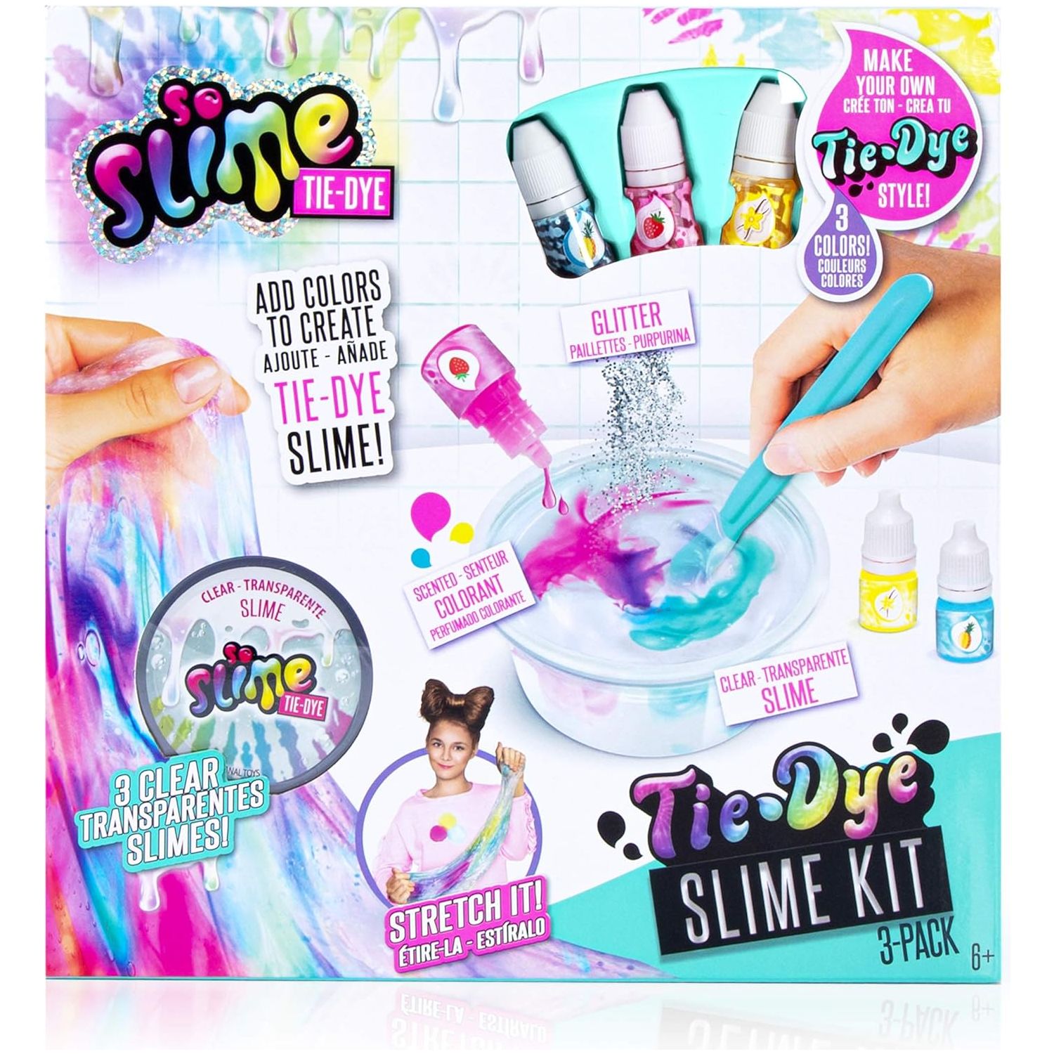 Canal Toys Slime Premade-Tie Dye Kit SSC137