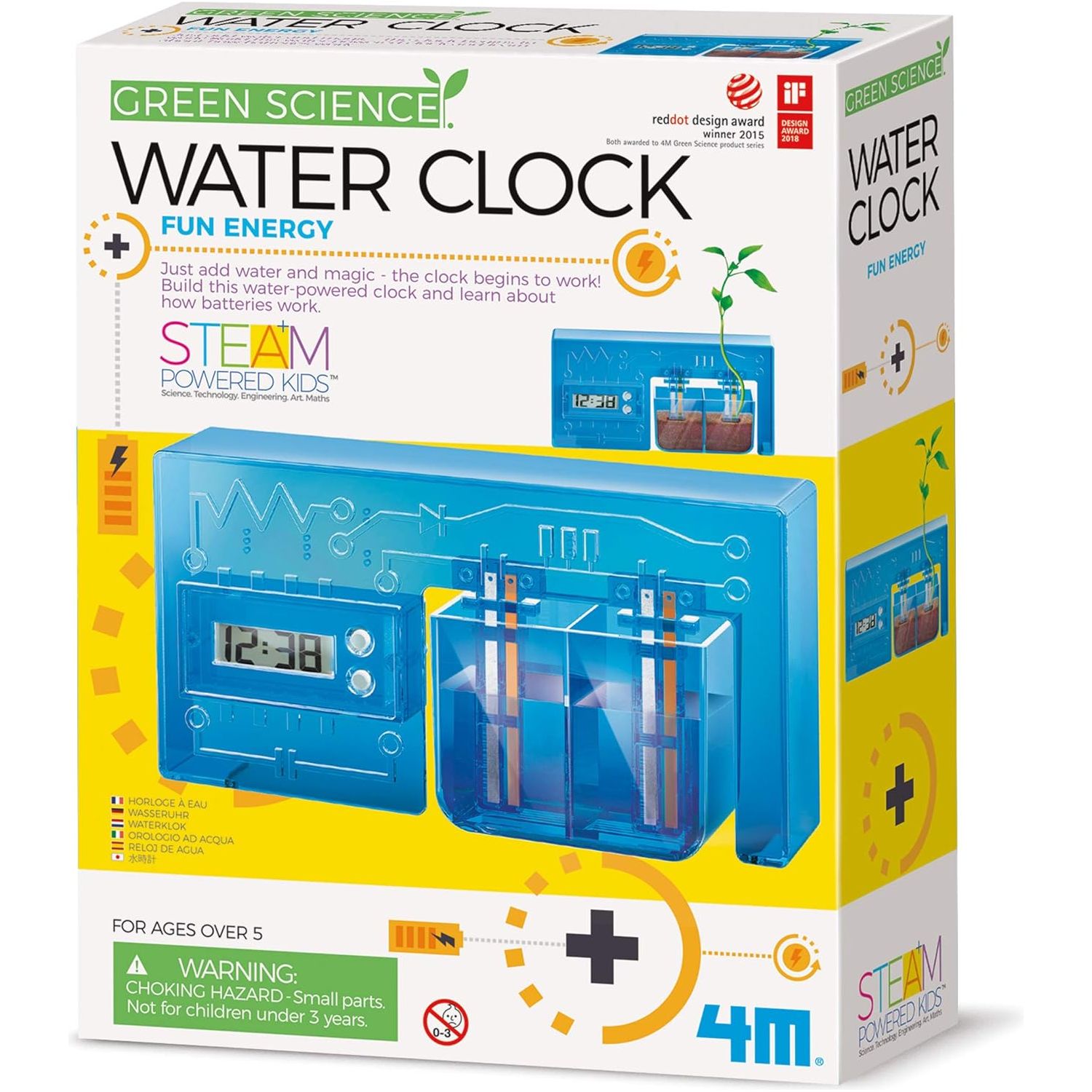4M Green Science - Water Clock Fun Energy