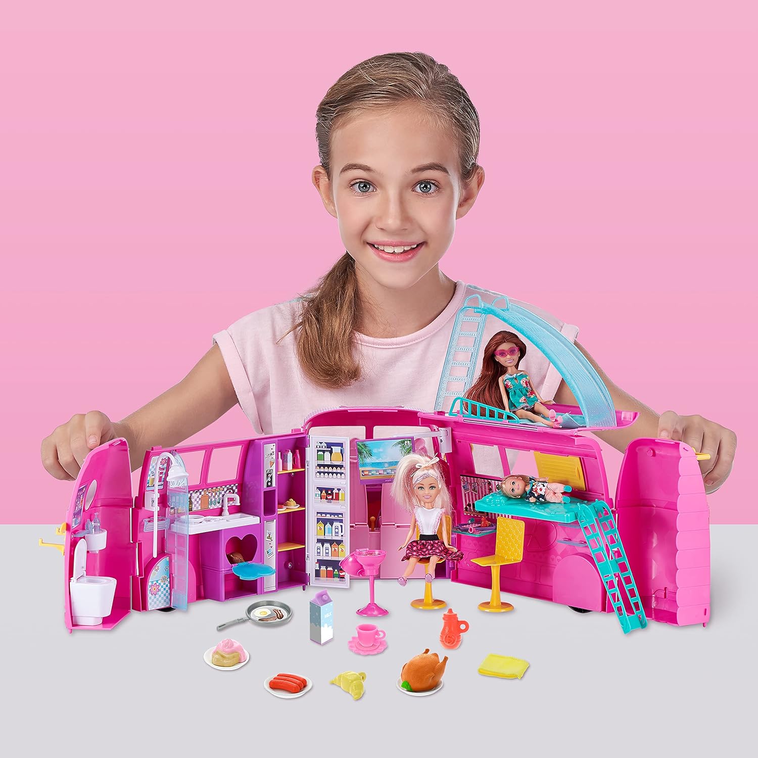 Zuru Sparkle Girlz Retro Campervan Toy