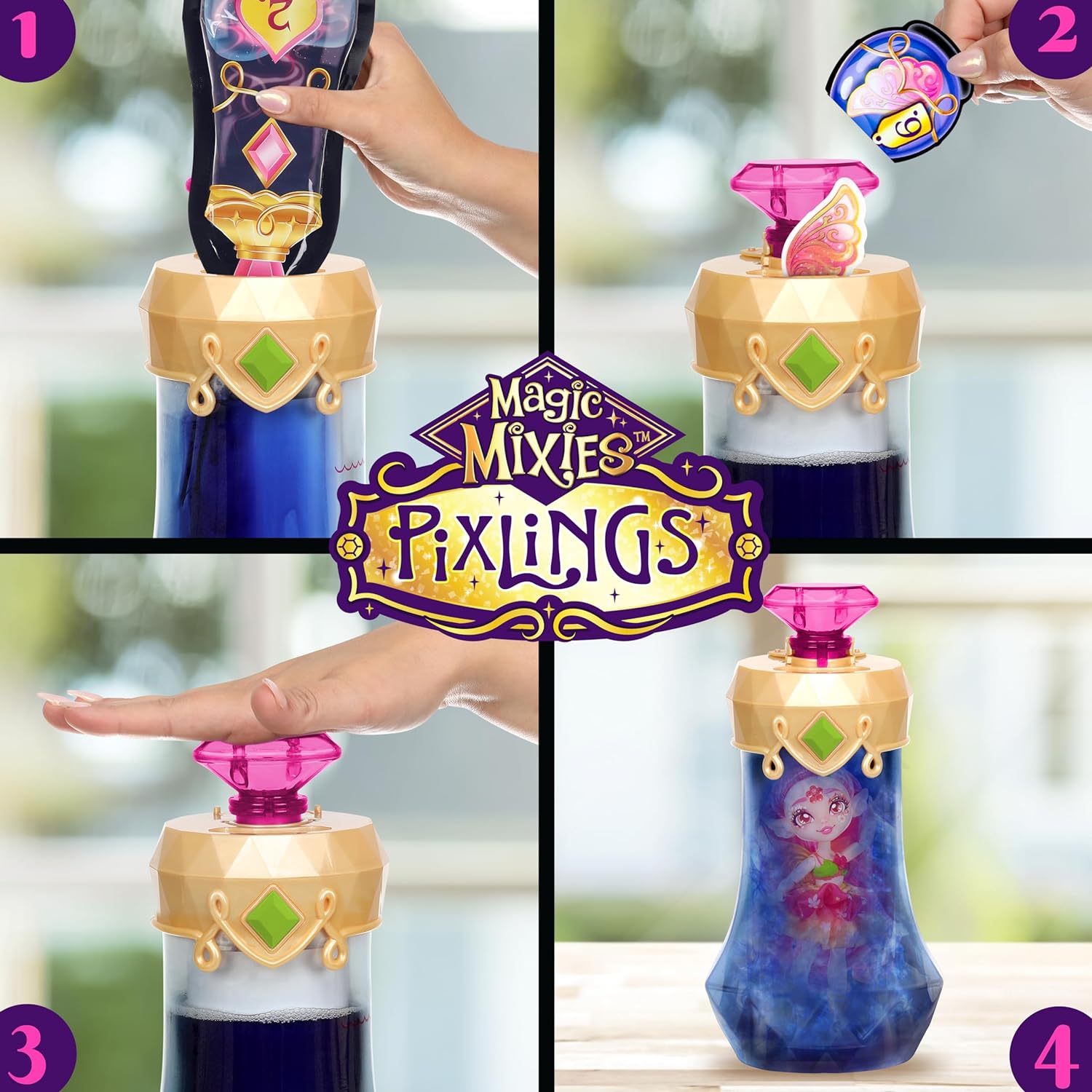 Magic Mixies Pixlings. Faye The Fairy Pixling. Create and Mix A Magic Potion That Magically Reveals A Beautiful 6.5