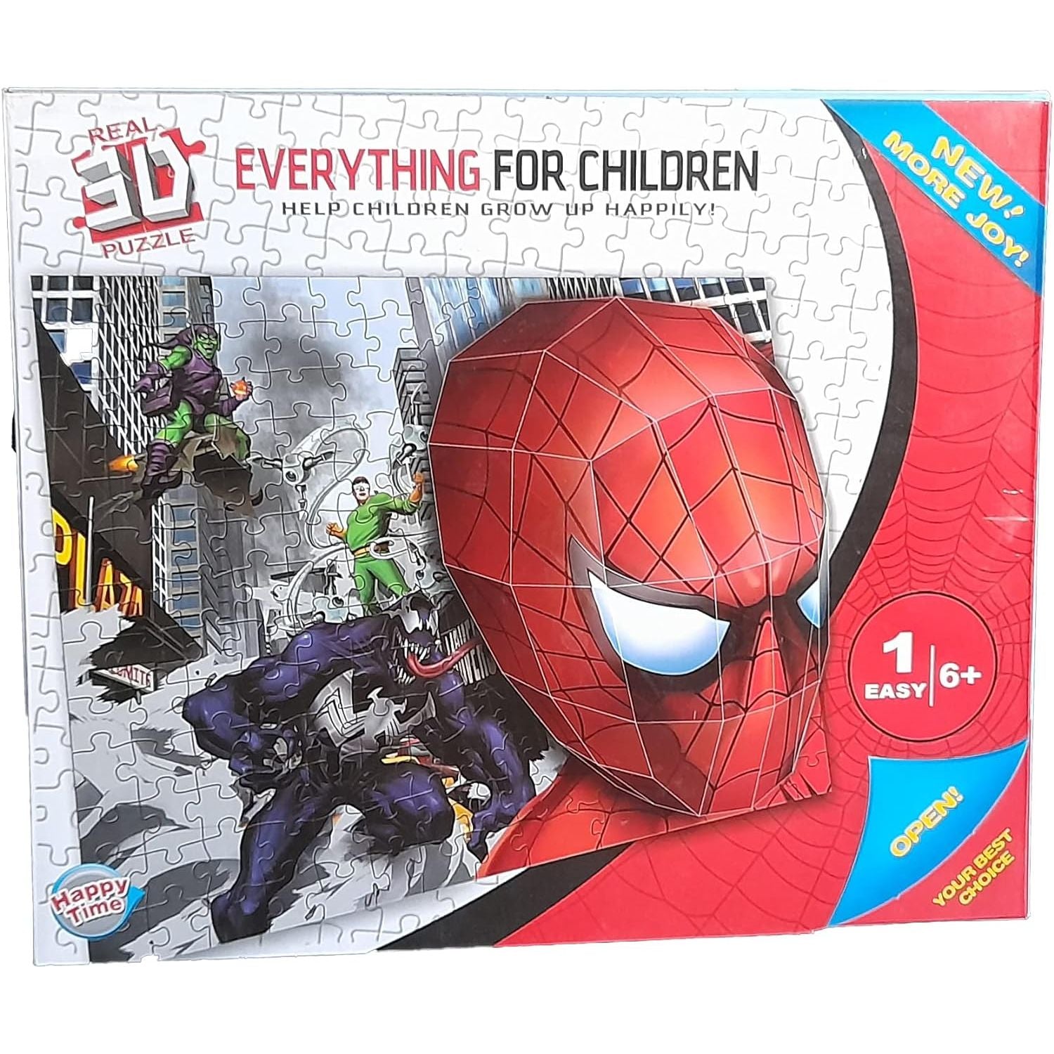 Puzzle 3D Breakthrough - Spiderman - Puzzles 3D