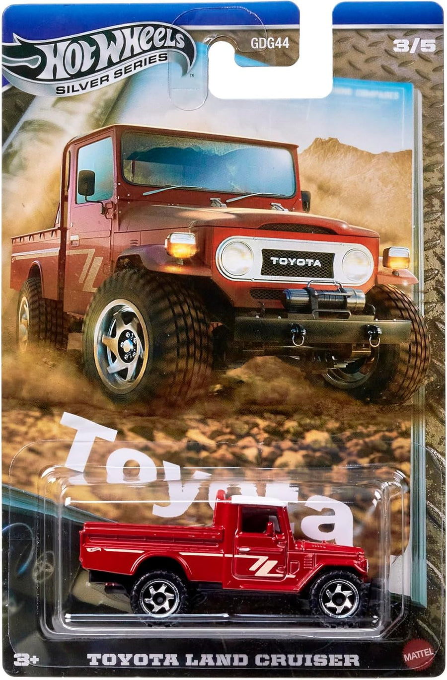Hot Wheels Silver Series - Toyota Land Cruiser