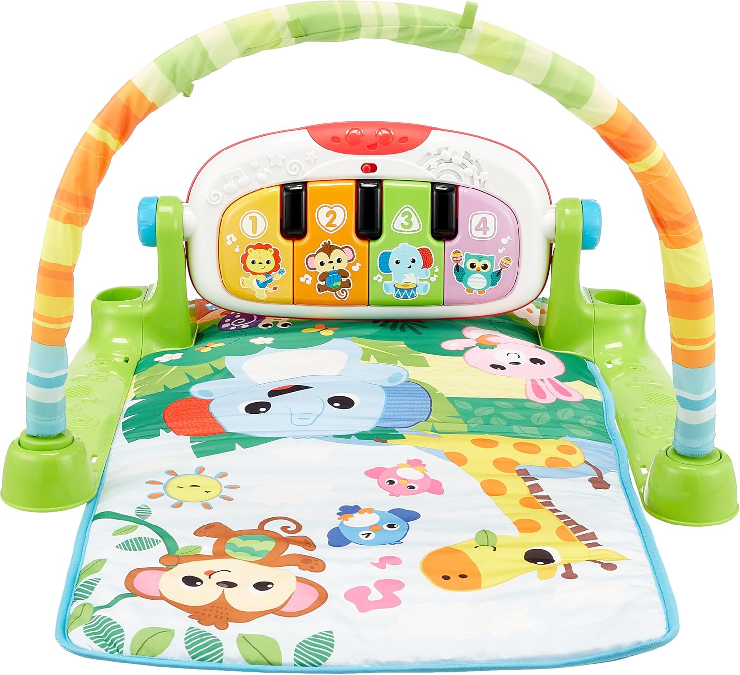 Winfun Jungle Pals Kick N Play Musical Gym for Babies