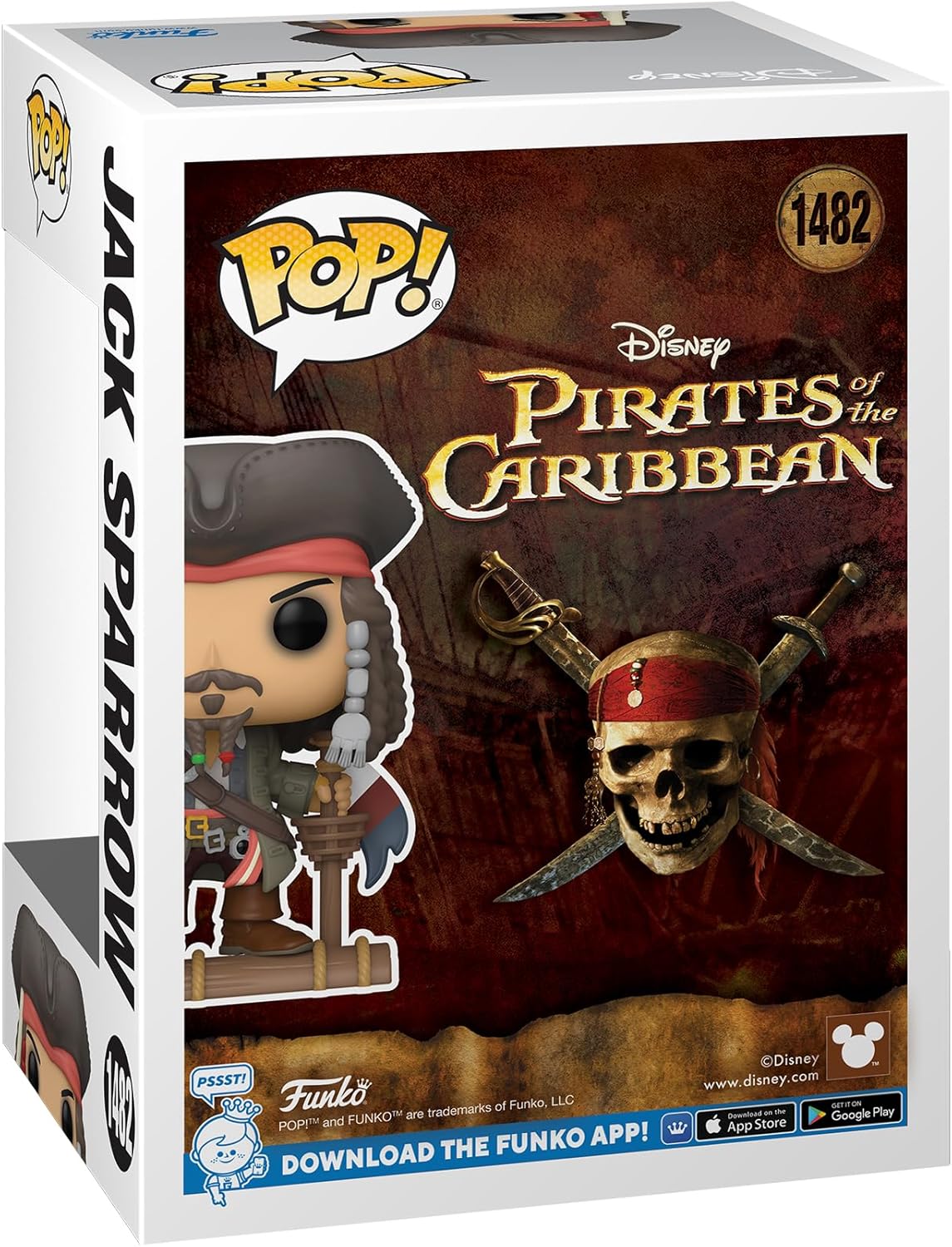 Funko POP! Movies: Pirates of the Caribbean - Jack Sparrow (FS)
