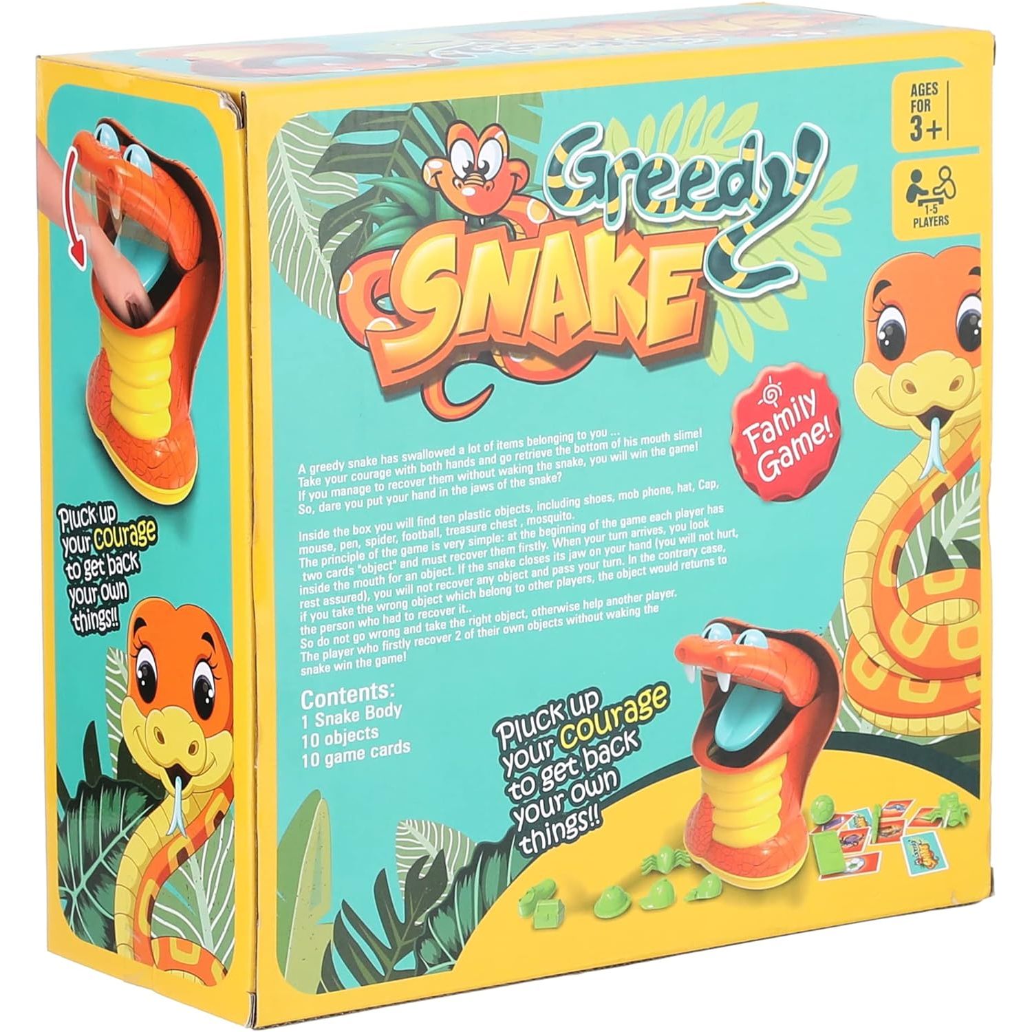 Greedy Snake Game For kids and their family