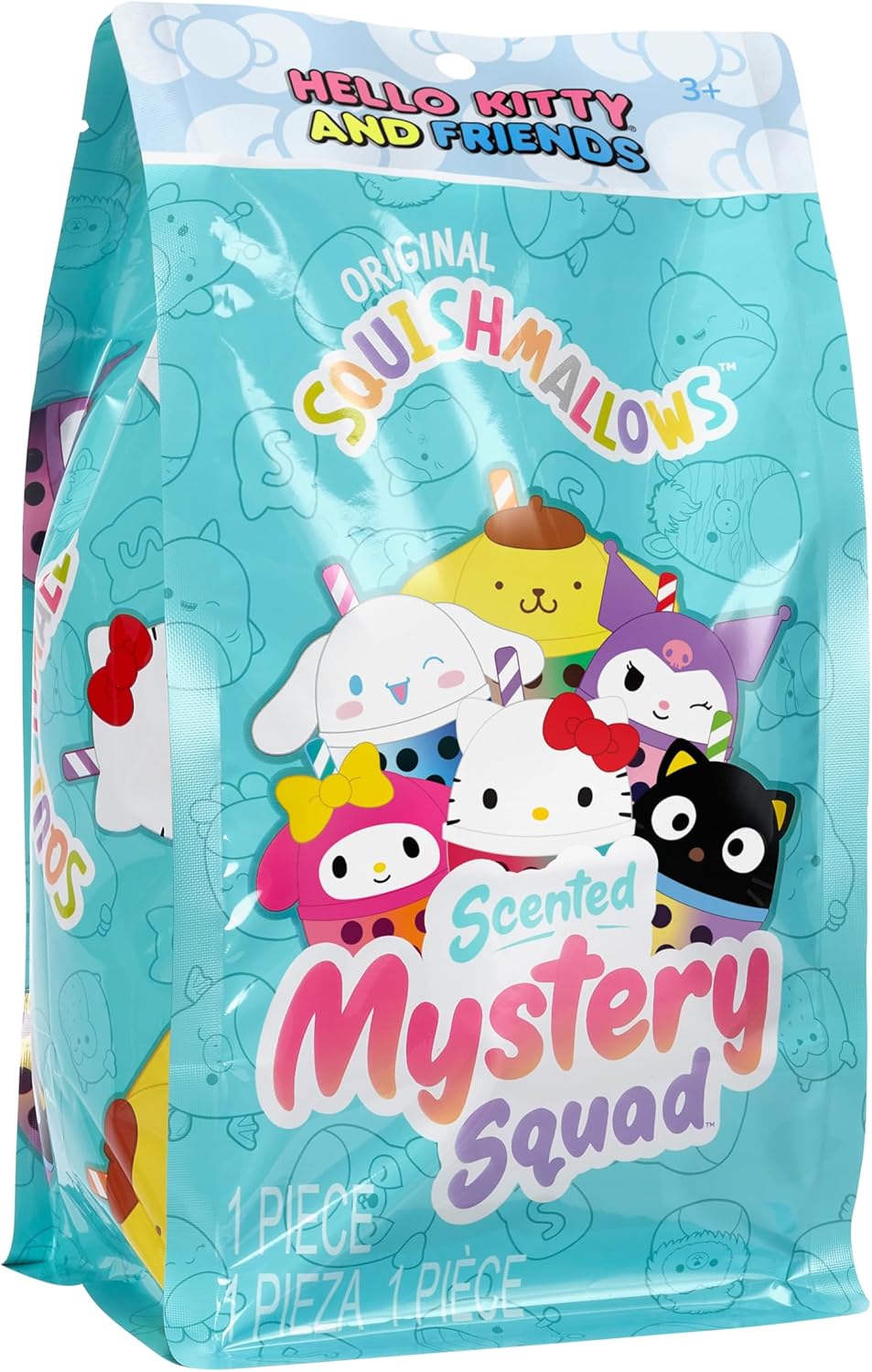 Jazwares Squishmallows Games: Hello kitty Scented Mystery Pack - Ice Cream Version - 12.5 cm - (1 piece )