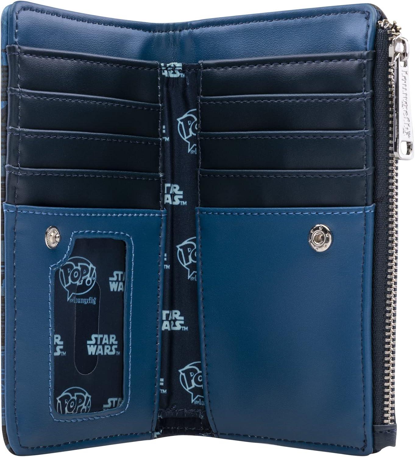 محفظة Loungefly Star Wars - Force Ghosts مع Luke Skywalker وPrincess Leia