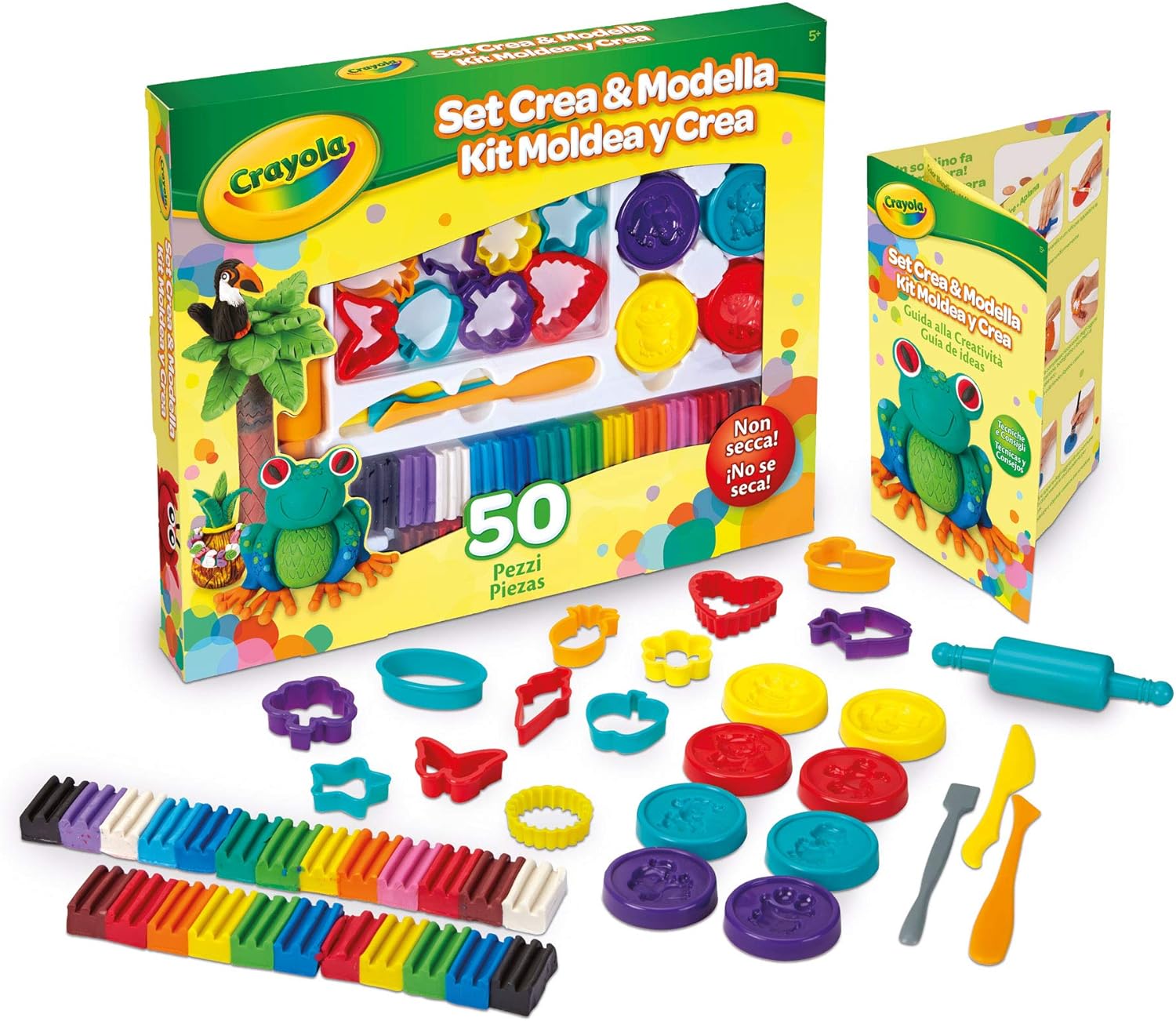 Crayola Modeling Clay Deluxe Kit 50Pcs