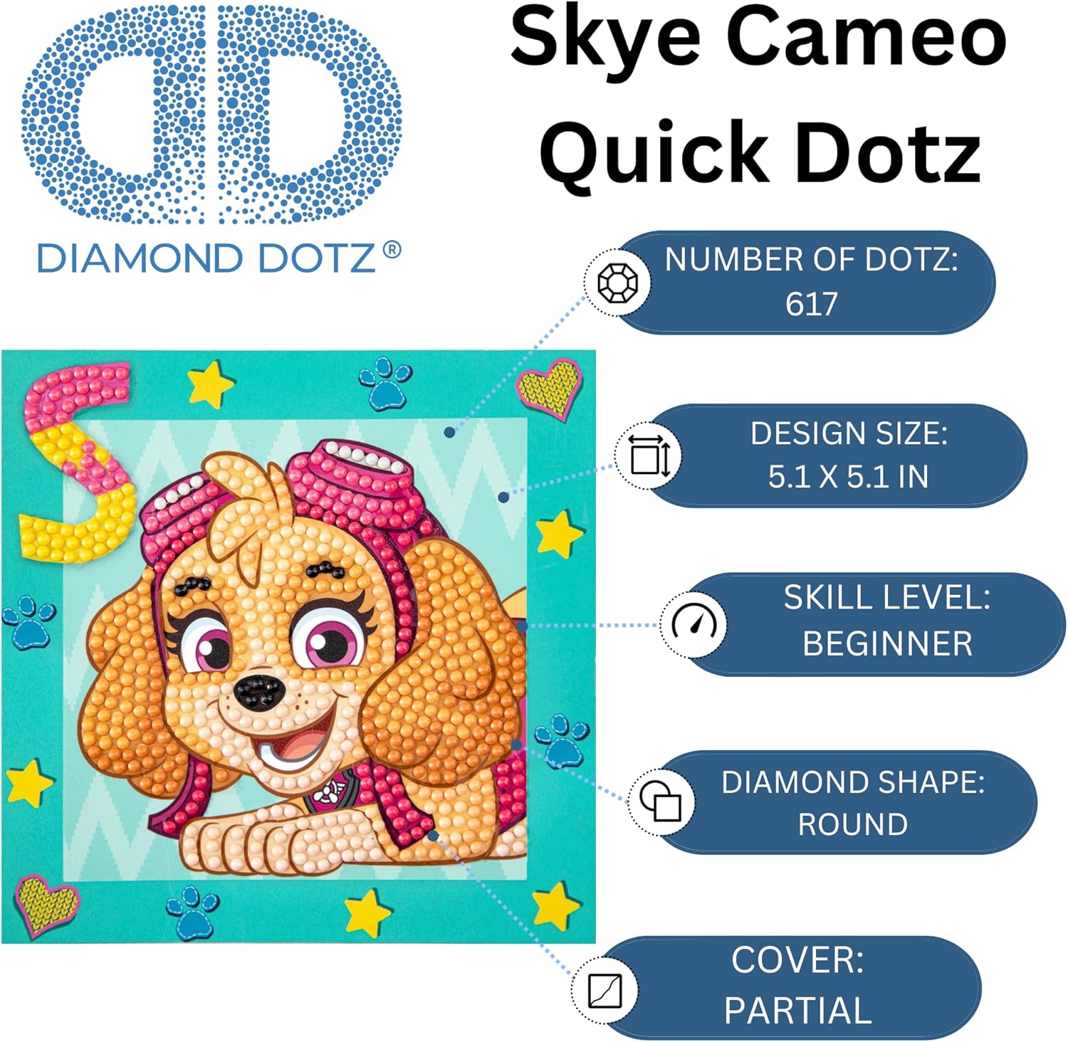 Diamond Dotz Simply Dotz Diamond Art Kit 5.1