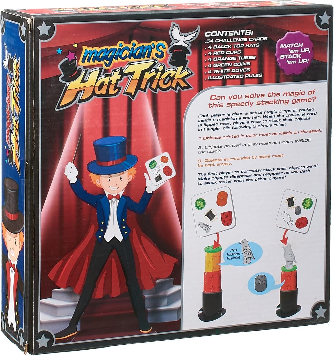 Magicians Hat Trick Game set For Kids