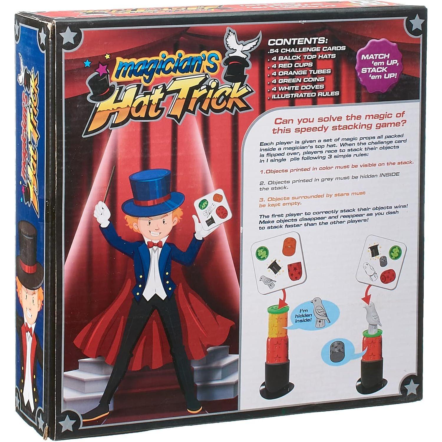 مجموعة لعبة خدعة قبعة السحرة للأطفال
