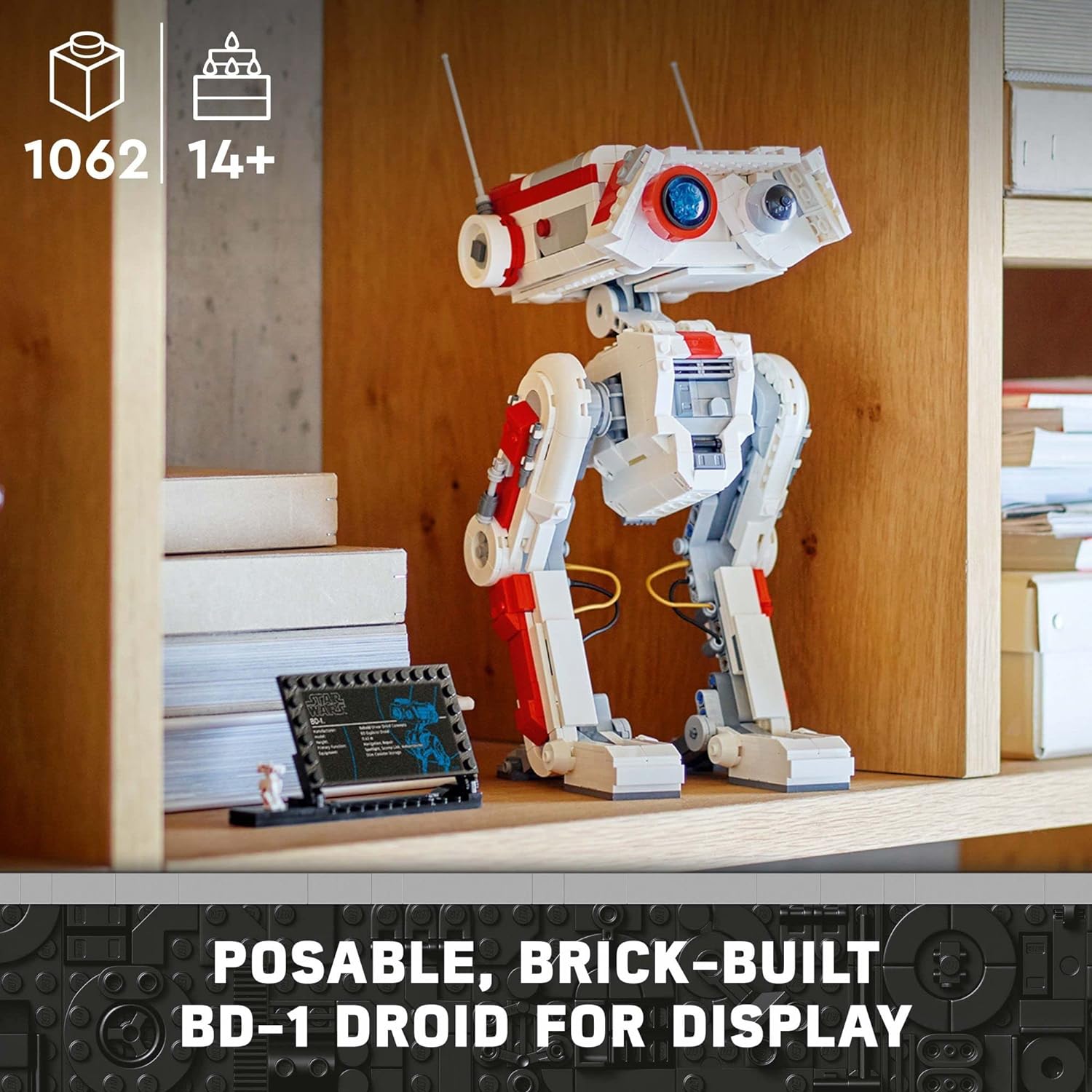 LEGO 75335  Star Wars BD-1 Posable Droid Figure Model Building Kit