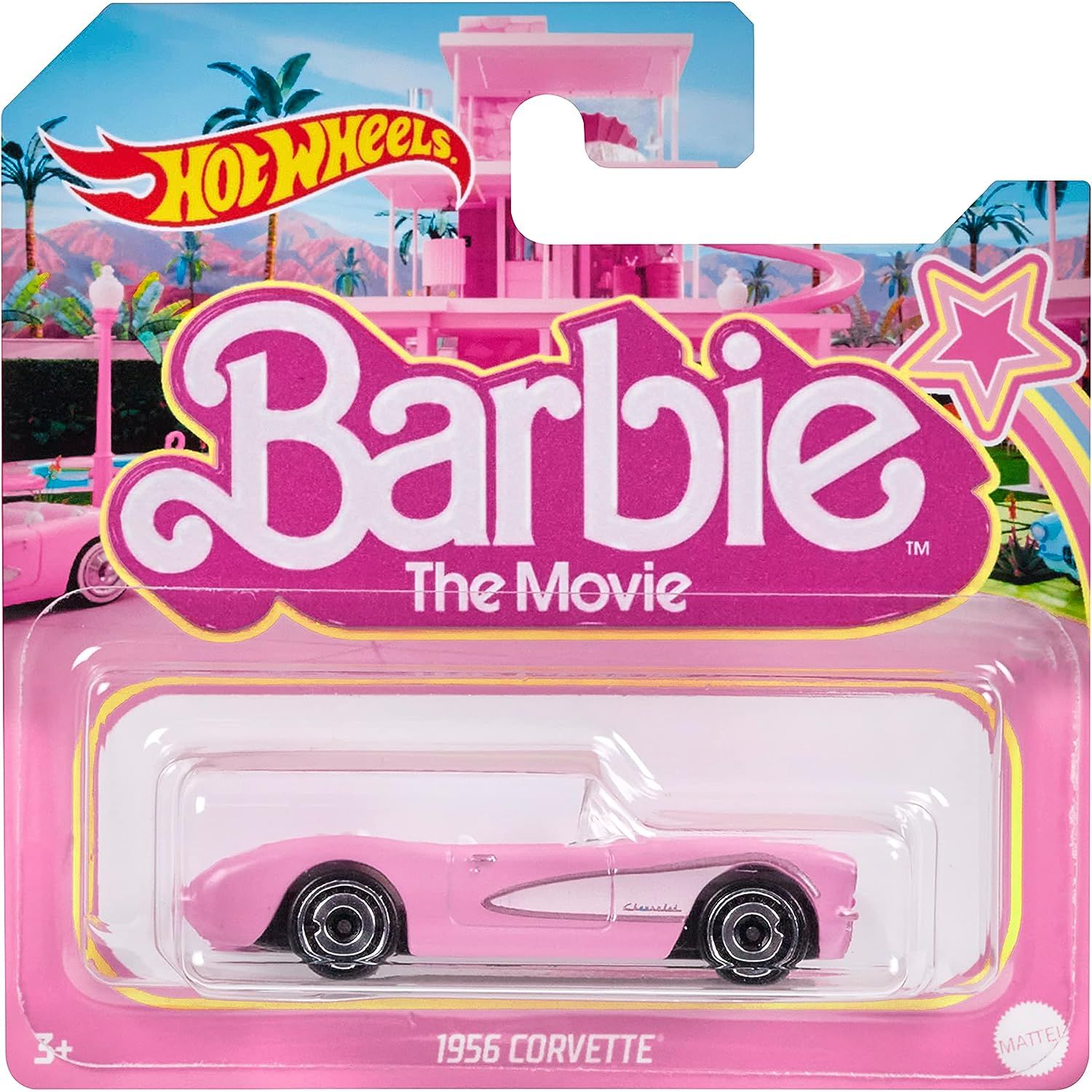 Hot Wheels Barbie 1956 Corvette Barbie The Movie