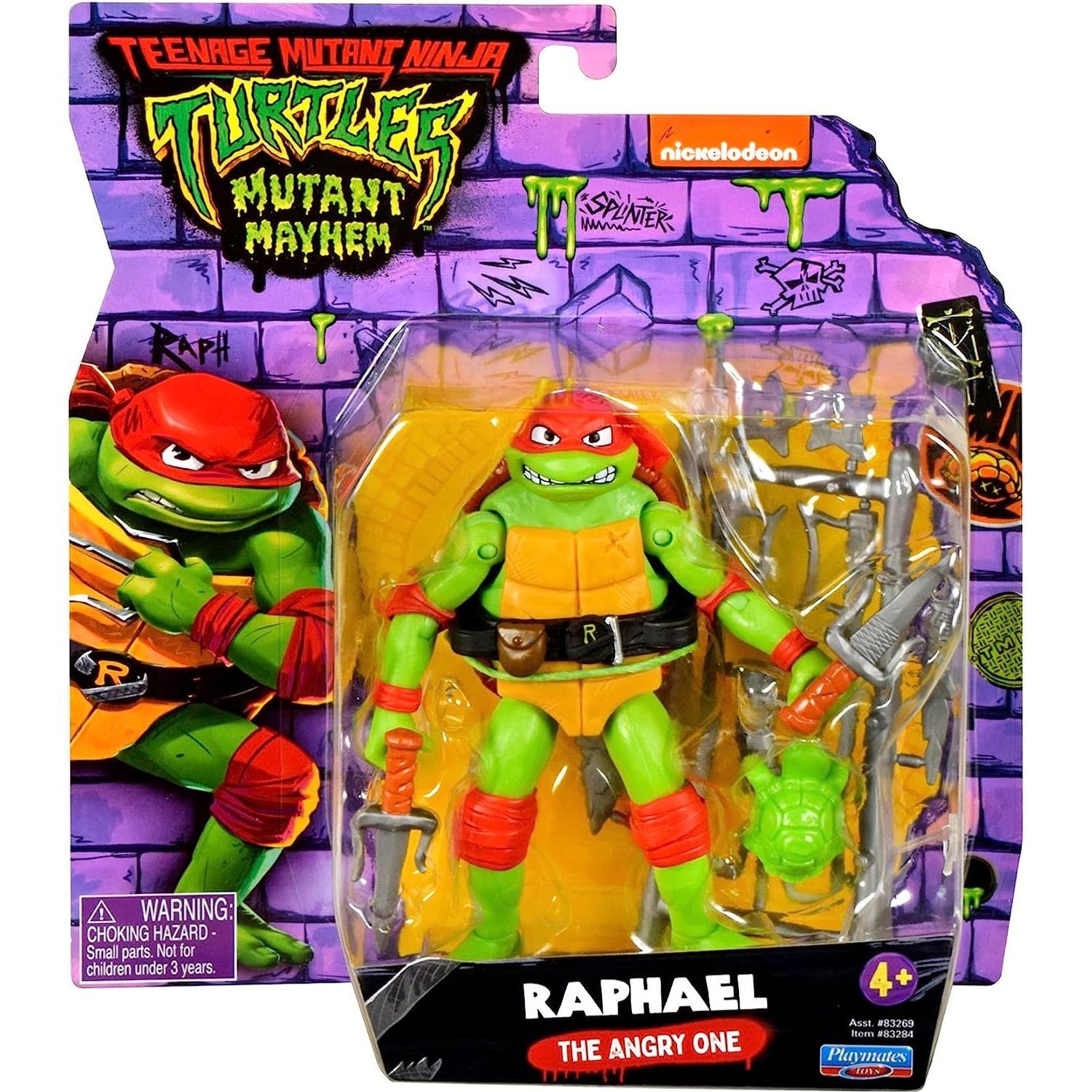 Teenage Mutant Ninja Turtles - Mutant Mayhem 4.6” Raphael Basic Action Figure