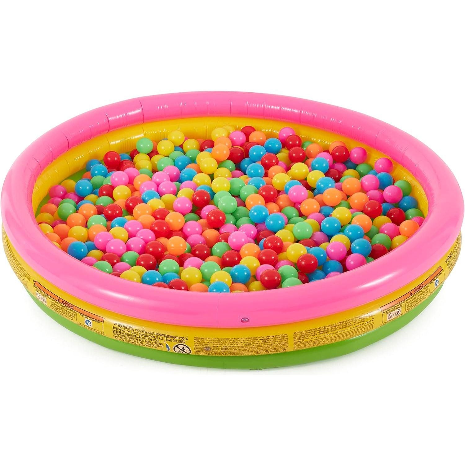 Intex 57422 3 Ring Sunset Glow Pool 147 x 33cm