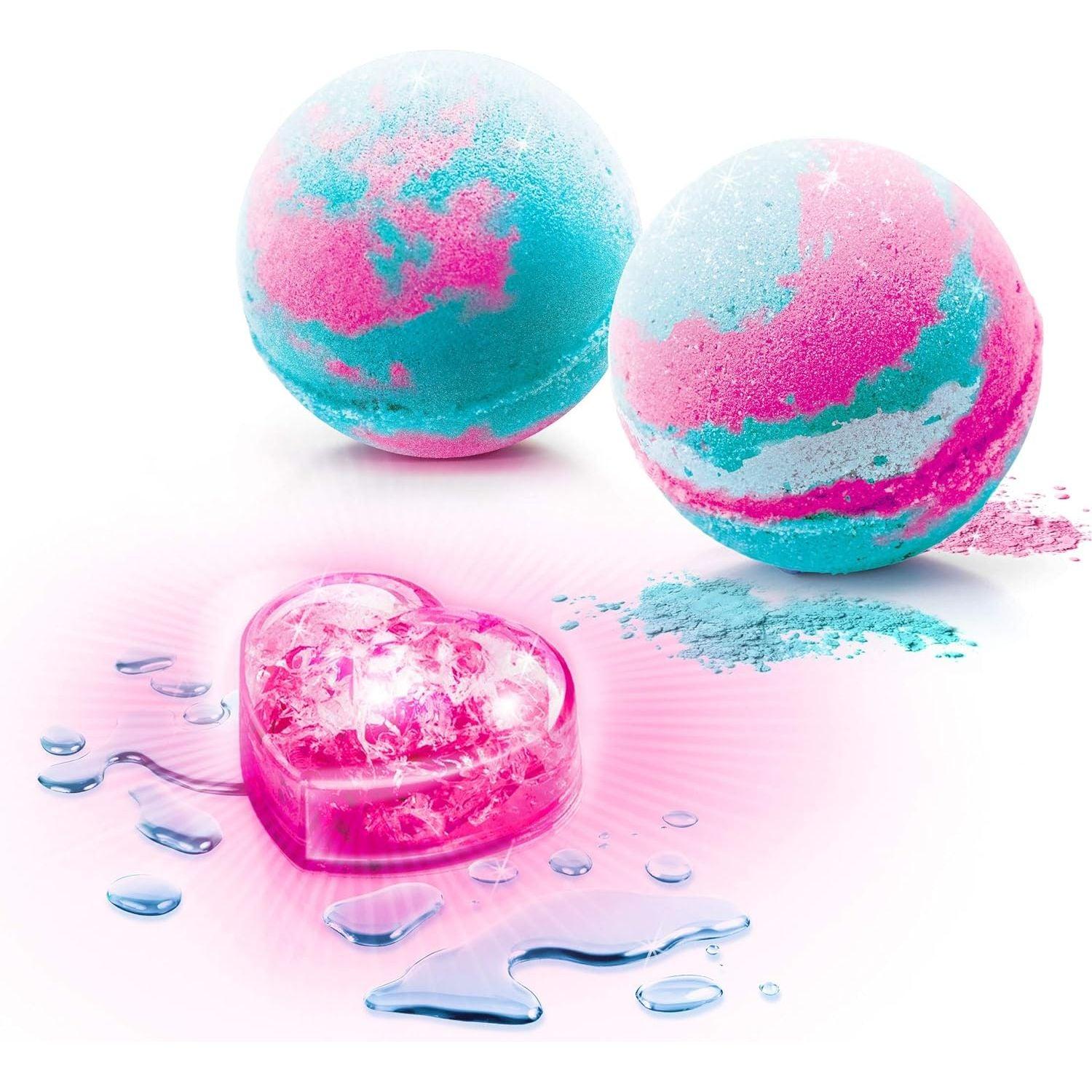 كانال تويز سو بومب تضيء كرات الاستحمام الفوارة، عبوة من قطعتين