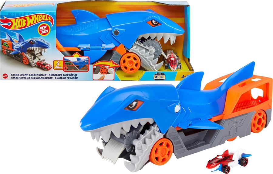 Mattel Hot Wheels City Shark Chomp Transporter