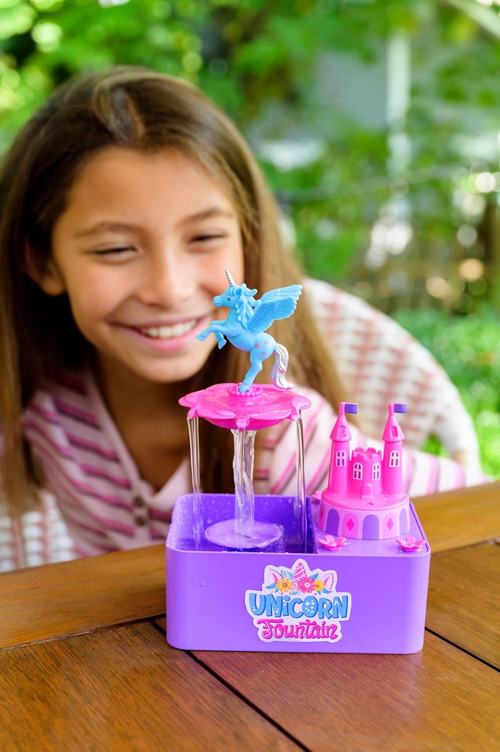 4M KidzMaker - Unicorn Fountain - Build a floating fountain and learn about the science of electric toys