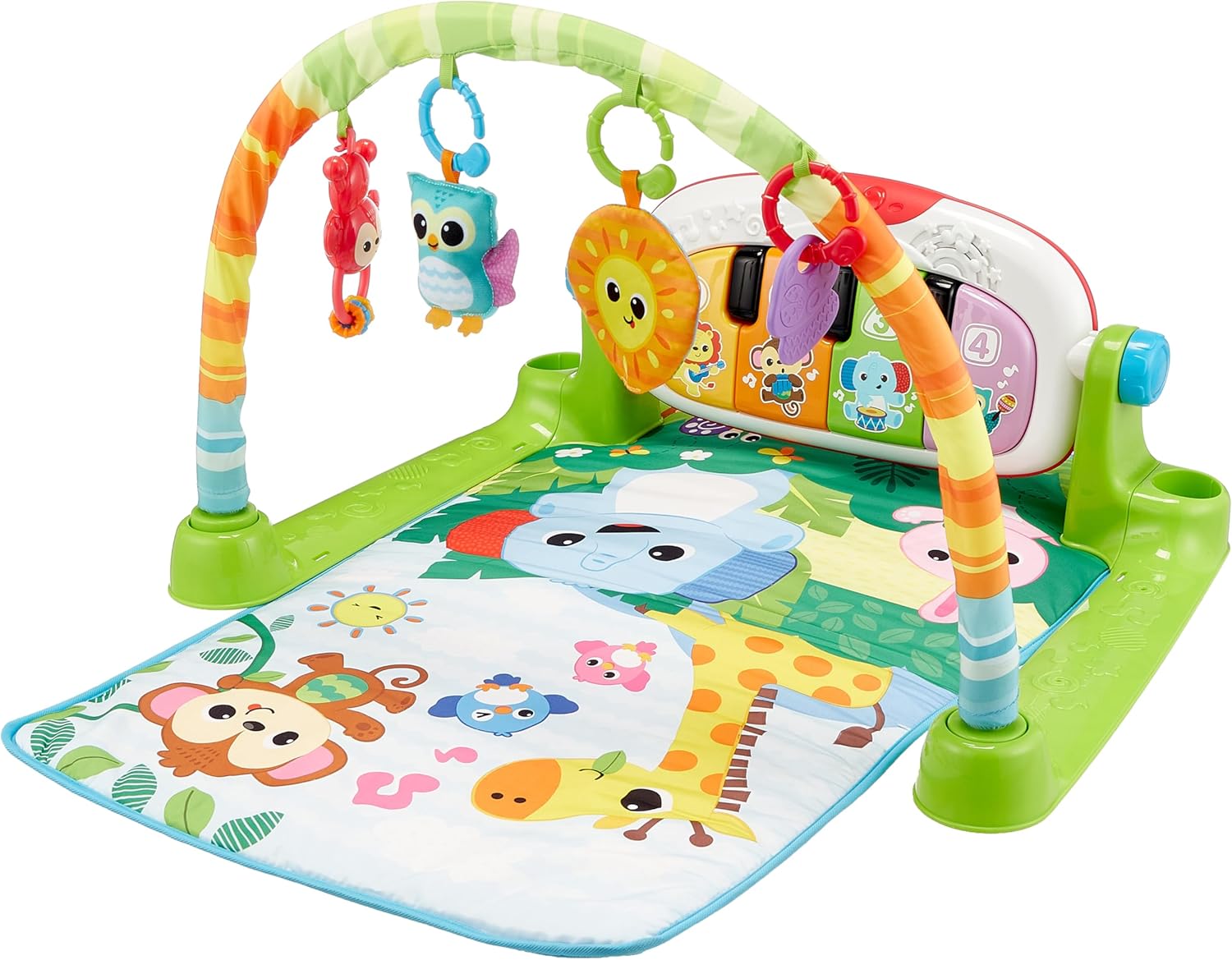Winfun Jungle Pals Kick N Play Musical Gym for Babies