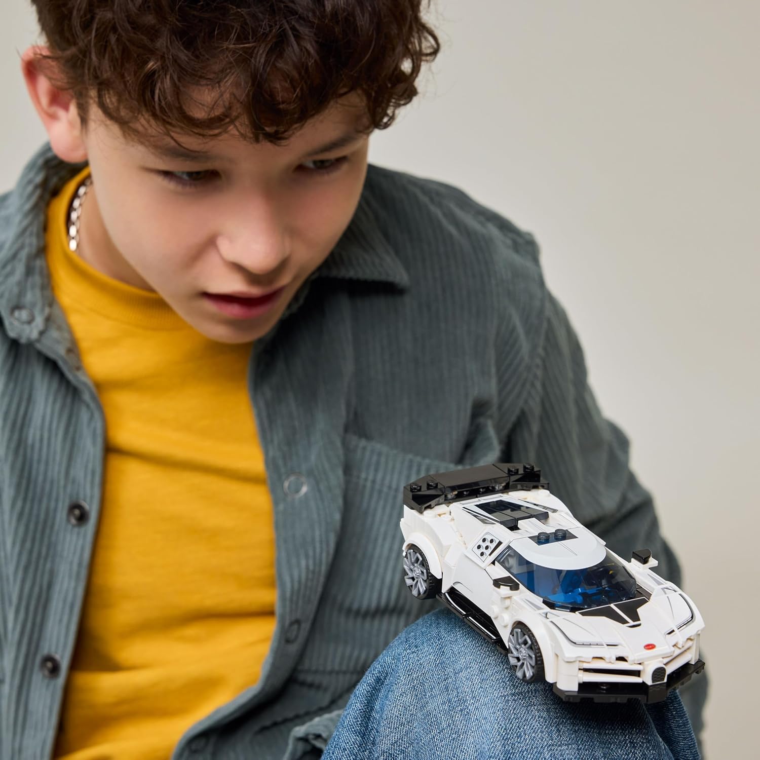 LEGO 77240 Speed Champions Bugatti Centodieci Hyper Sports Car Toy - Model Kit & Pretend Play Toy for Boys & Girls, Ages 9+