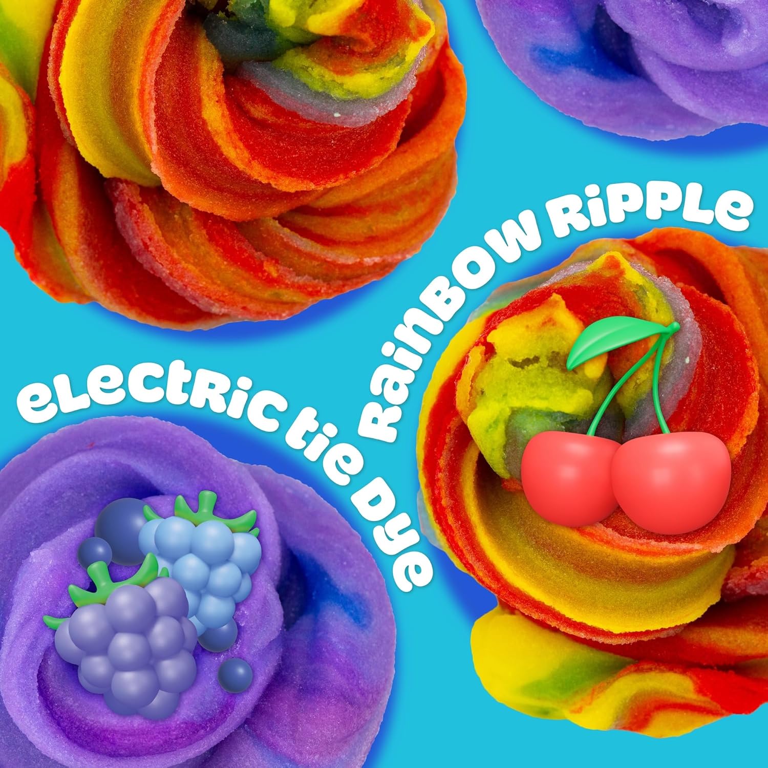 Hasbro Play Doh Rainbow Ripple Icy Slime